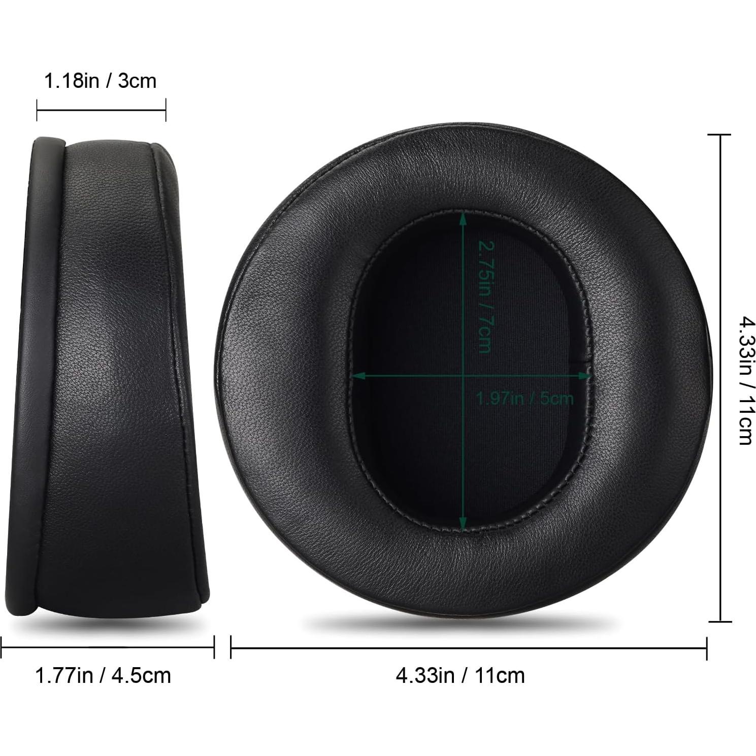 Almohadillas y Correa de Cuero AHG para Auriculares Audeze LCD