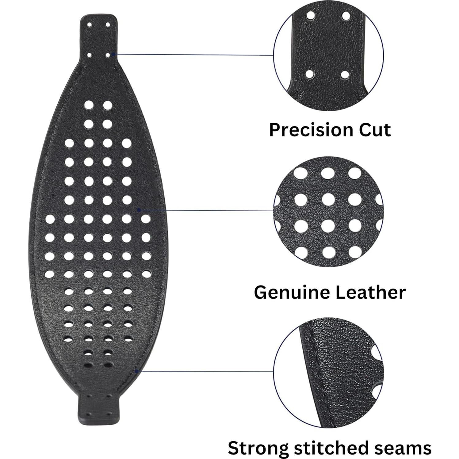 Almohadillas y Correa de Cuero AHG para Auriculares Audeze LCD