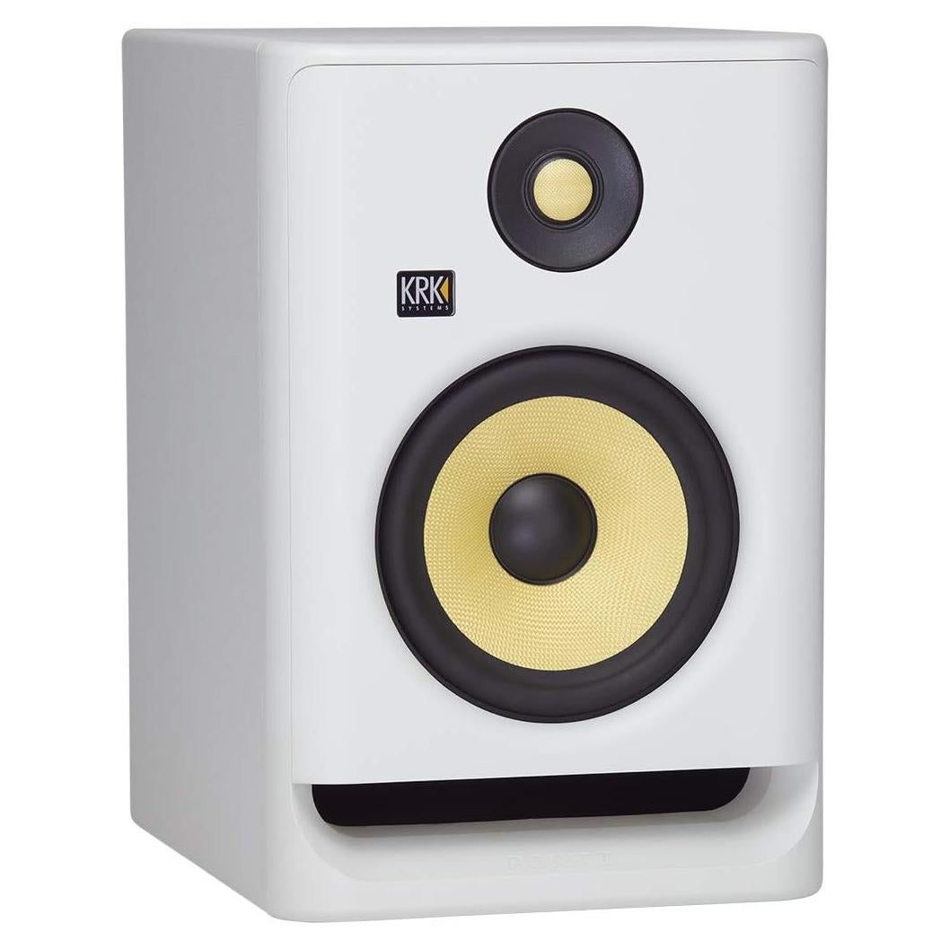Monitor de Estudio KRK RP7 G4 Bi-Amplificado 7" Blanco