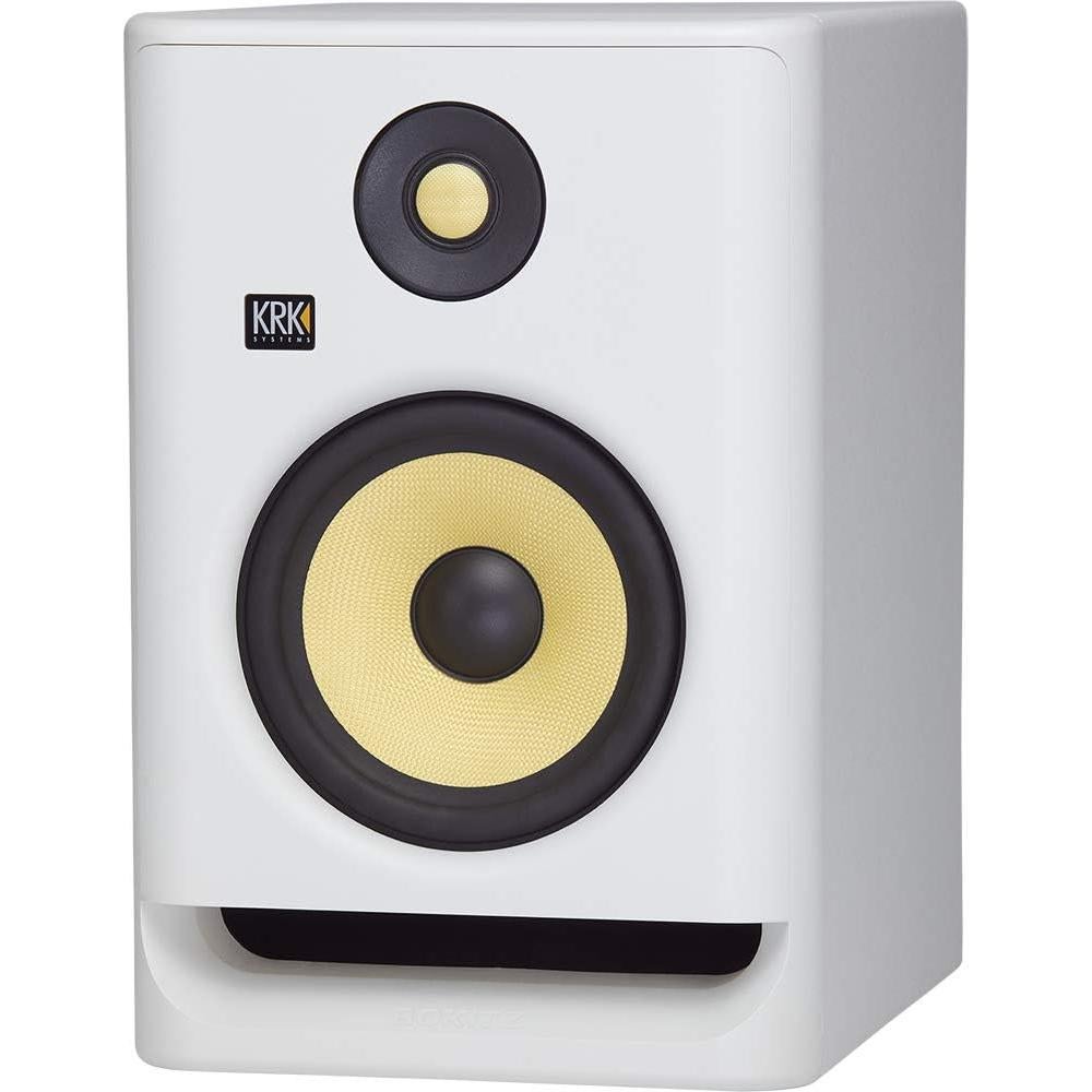 Monitor de Estudio KRK RP7 G4 Bi-Amplificado 7" Blanco