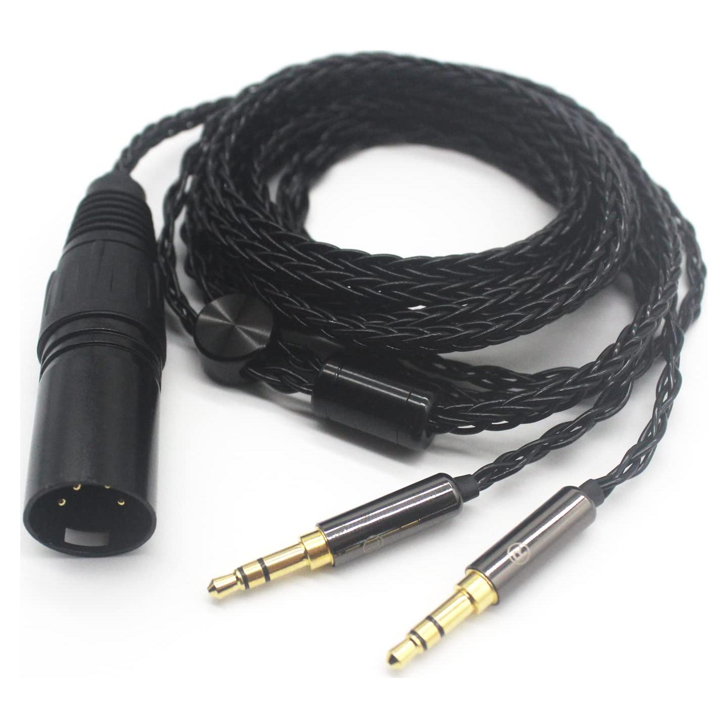 Cable Balanceado 4 Pines XLR Youkamoo 5m para Auriculares Hifiman