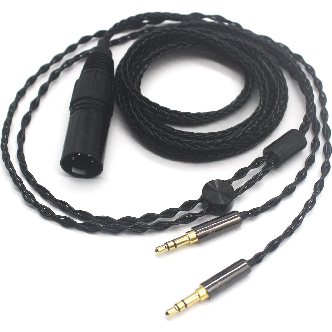 Cable Balanceado 4 Pines XLR Youkamoo 5m para Auriculares Hifiman
