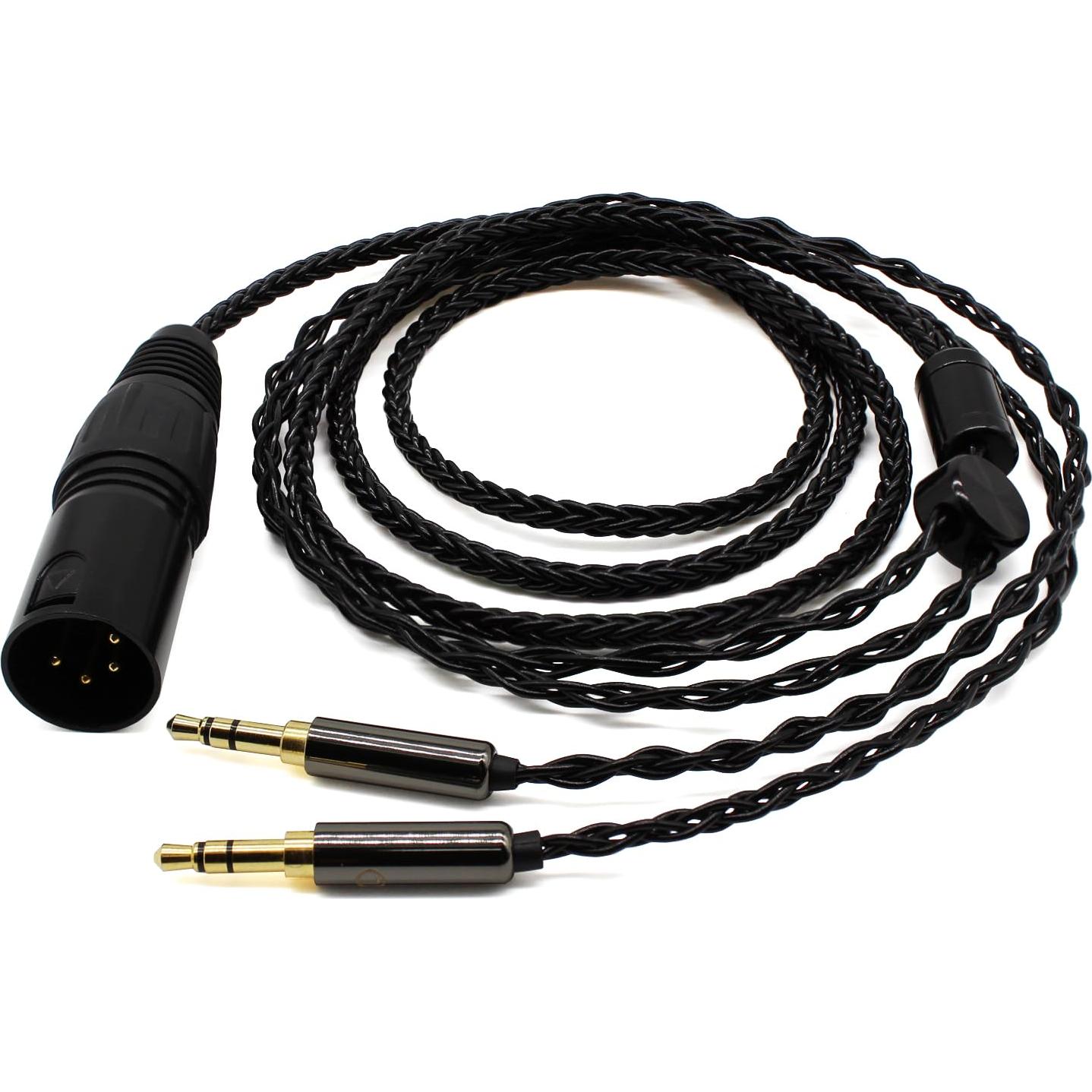 Cable Balanceado 4 Pines XLR Youkamoo 5m para Auriculares Hifiman