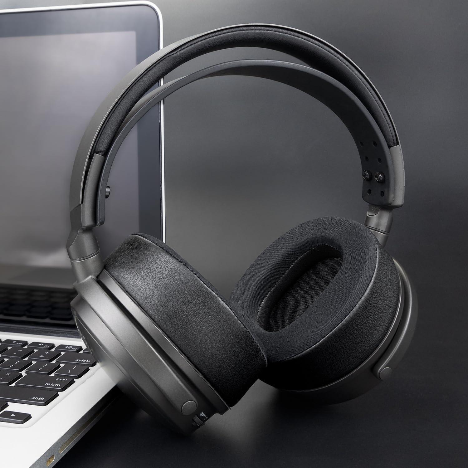 Almohadillas de Gel Refrigerante SOULWIT para Auriculares Audeze Maxwell - Negro