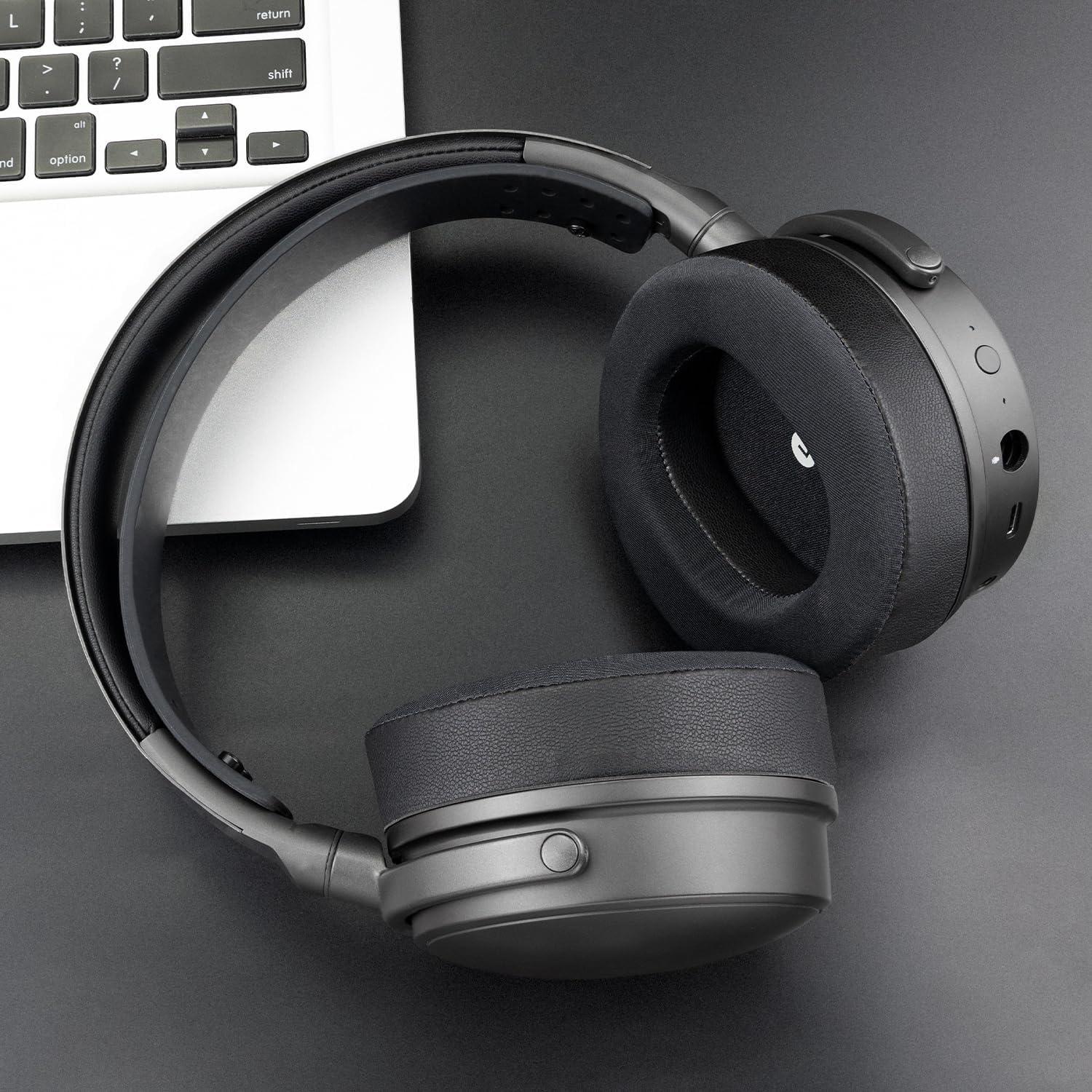 Almohadillas de Gel Refrigerante SOULWIT para Auriculares Audeze Maxwell - Negro