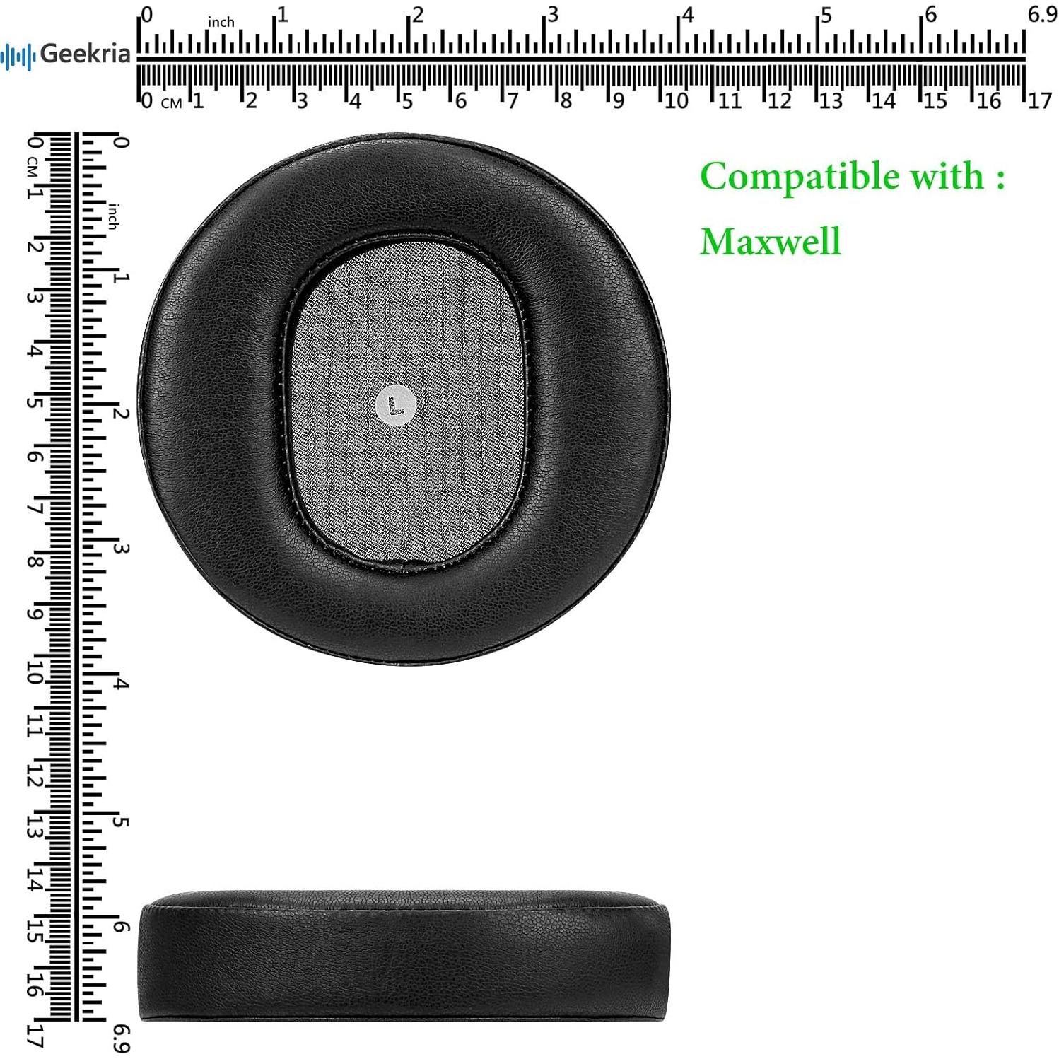Almohadillas de Reemplazo Geekria para Auriculares Audeze Maxwell