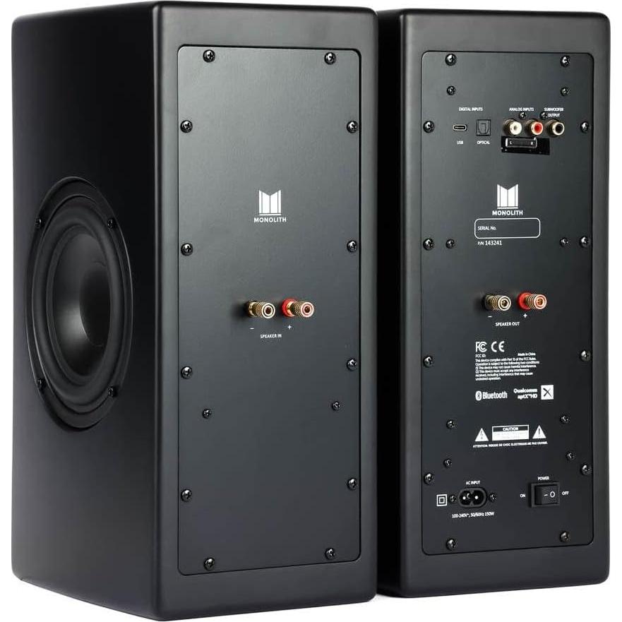 Altavoces de Escritorio Monolith MTM-100 100W Bluetooth aptX HD