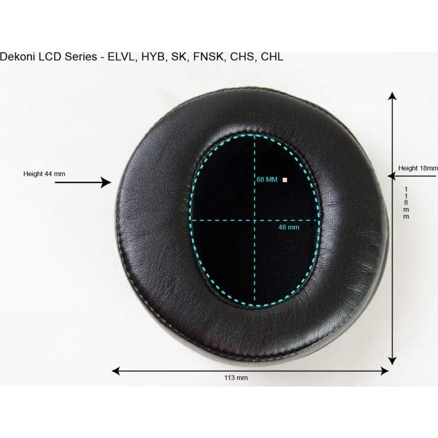 Almohadillas Dekoni Elite para Auriculares Audeze LCD Series