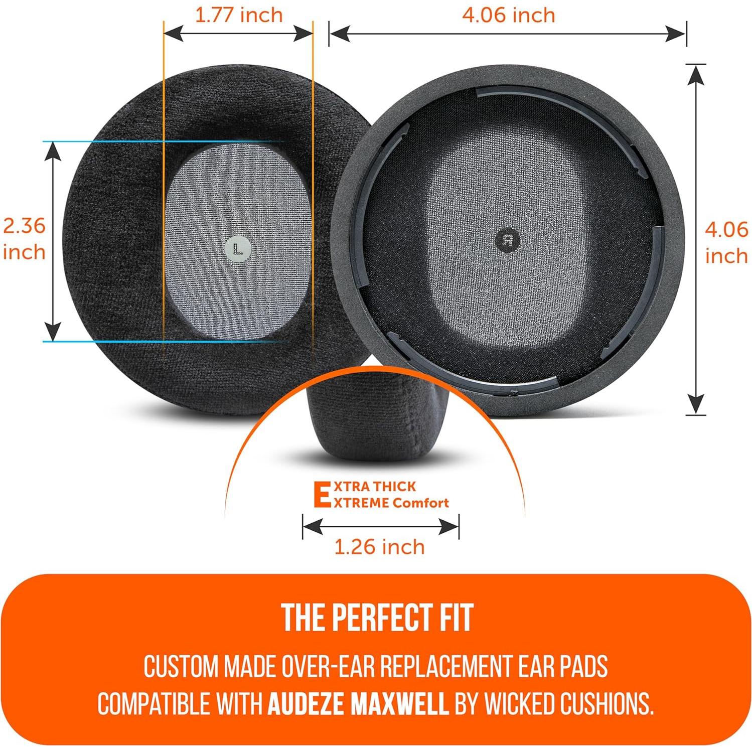 Almohadillas WC StealthZ Maxwell para Audeze Maxwell - FPS