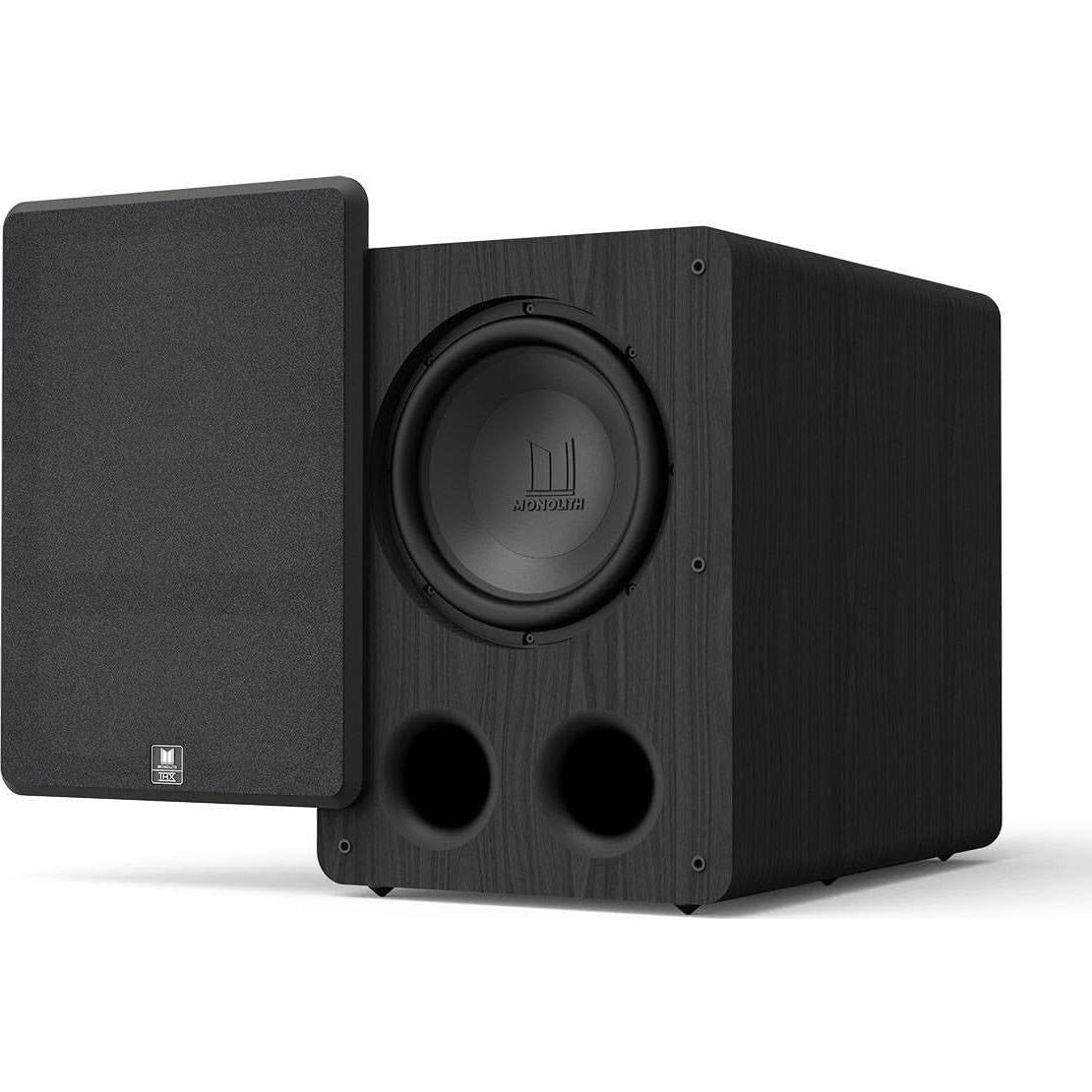 Subwoofer Potenciado Monolith M-12 V2 12" THX 500W Negro