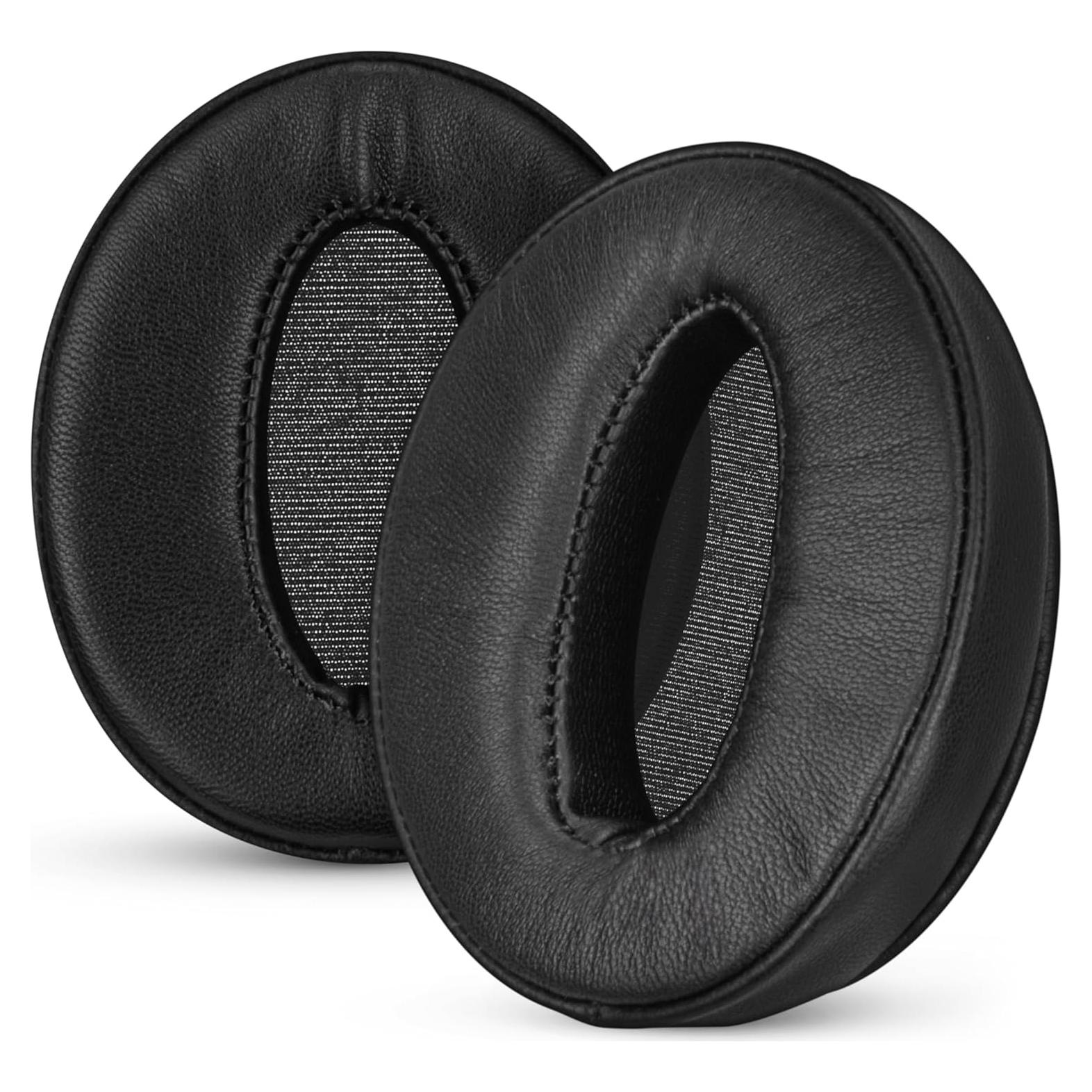 Almohadillas de Reemplazo Brainwavz para Sennheiser HD 4.50BT - Cuero Real y Espuma de Memoria