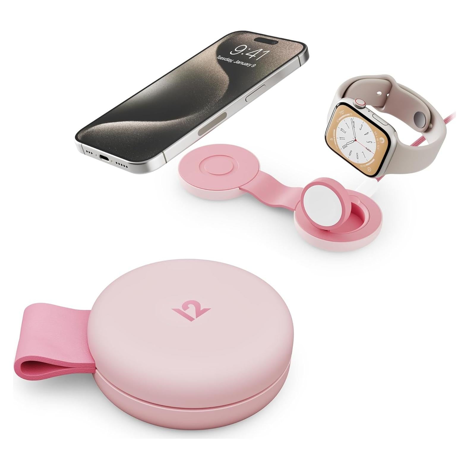 Cargador Inalámbrico Twelve South Butterfly SE 15W Rosa