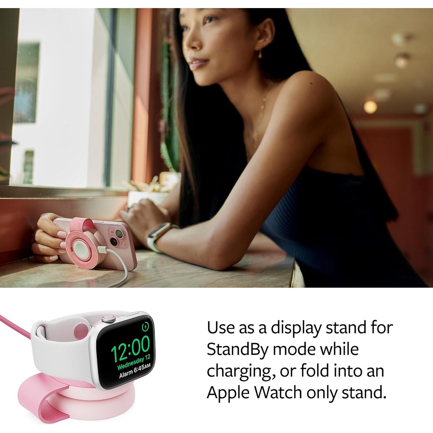 Cargador Inalámbrico Twelve South Butterfly SE 15W Rosa