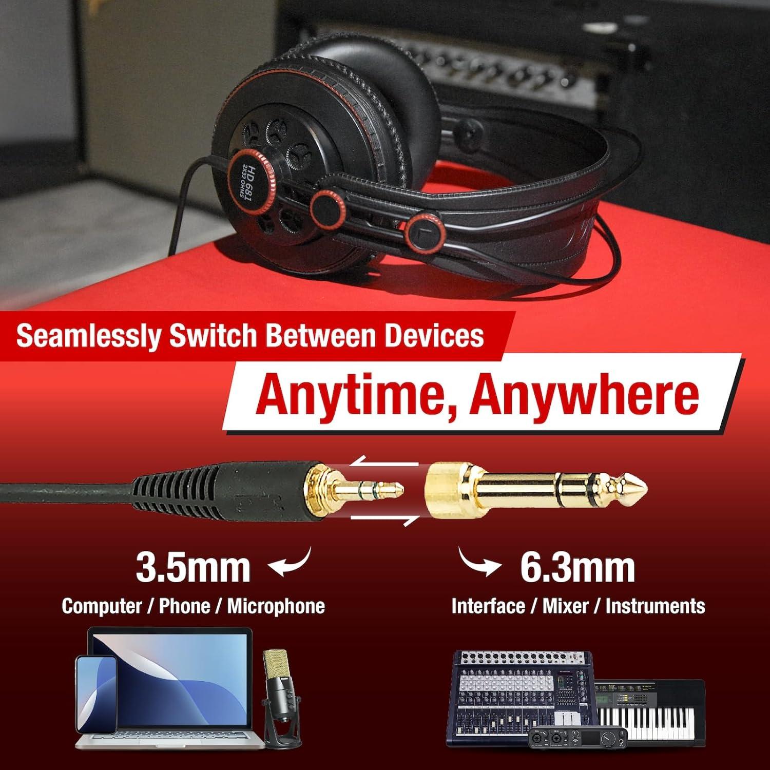 Auriculares de Estudio Superlux HD681 + Micrófono D112C Profesional