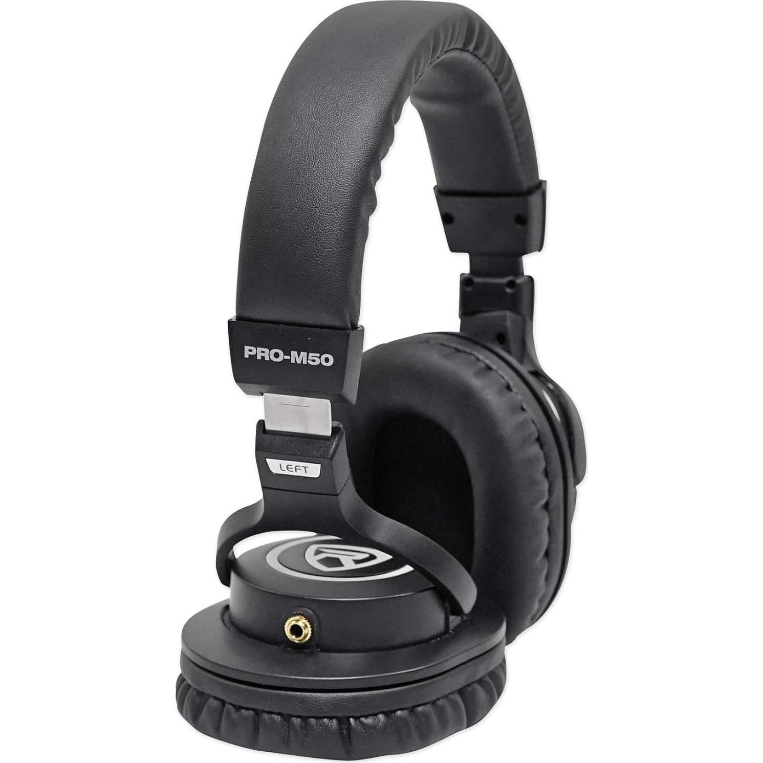 Auriculares de Estudio Rockville PRO-M50 con Cable Desmontable