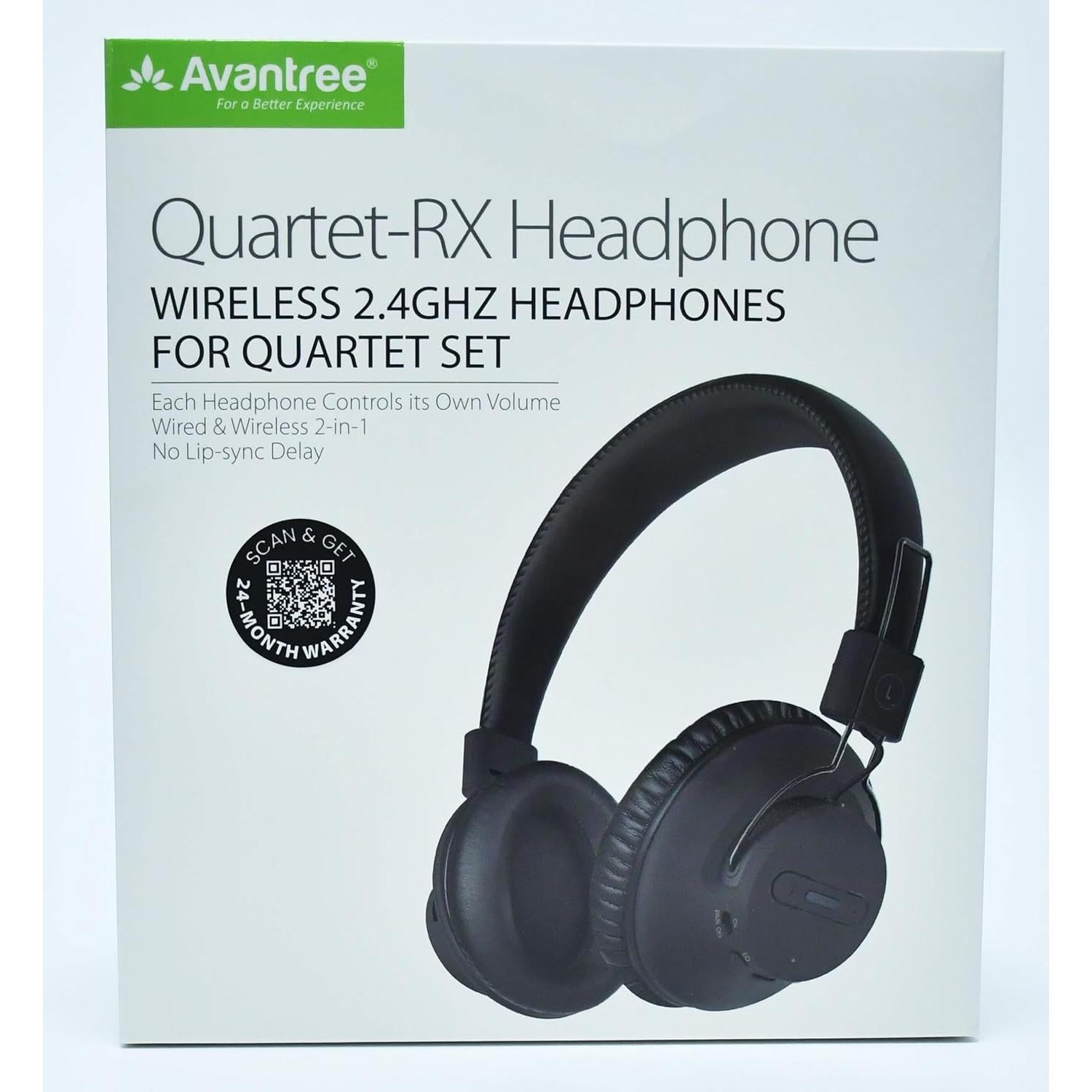 Auriculares Inalámbricos Avantree Quartet-Extra 2.4G
