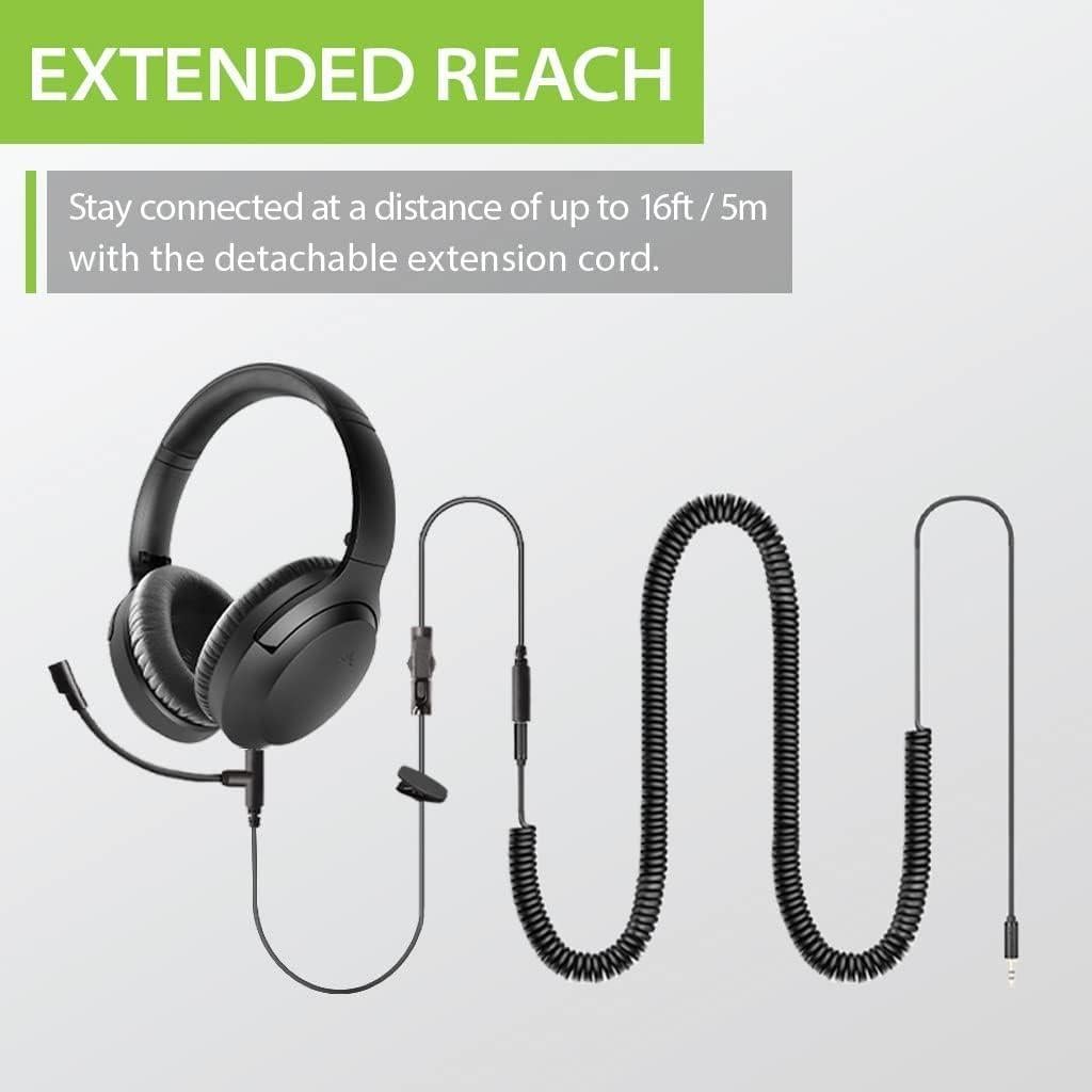 Auriculares con cable Avantree Aria Line M 40mm para TV y PC