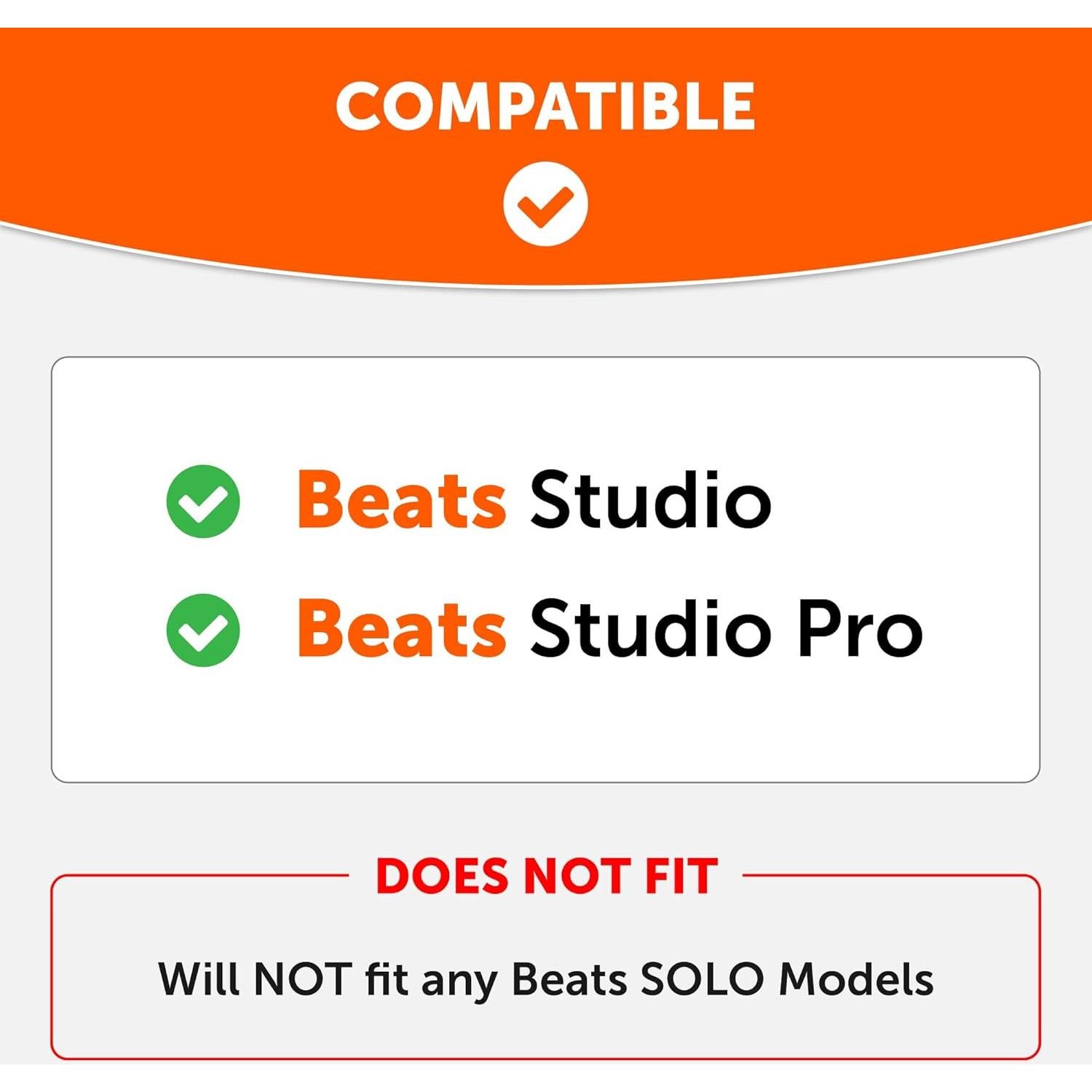 Funda de Silicona WC BandZ para Diadema Beats Studio Pro Arenisca