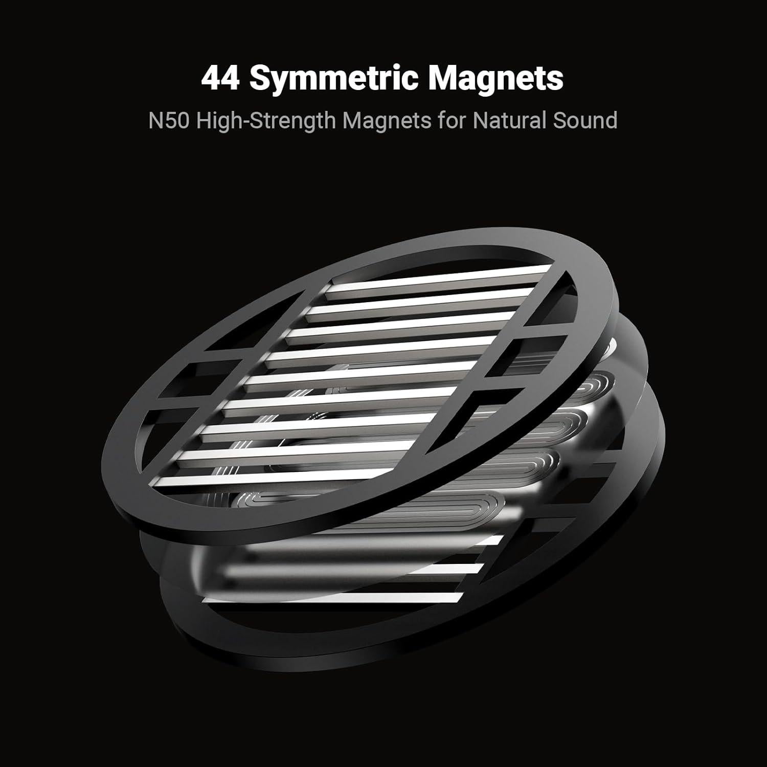 Auriculares Fosi Audio i5 Magnéticos Planos Abiertos 97mm