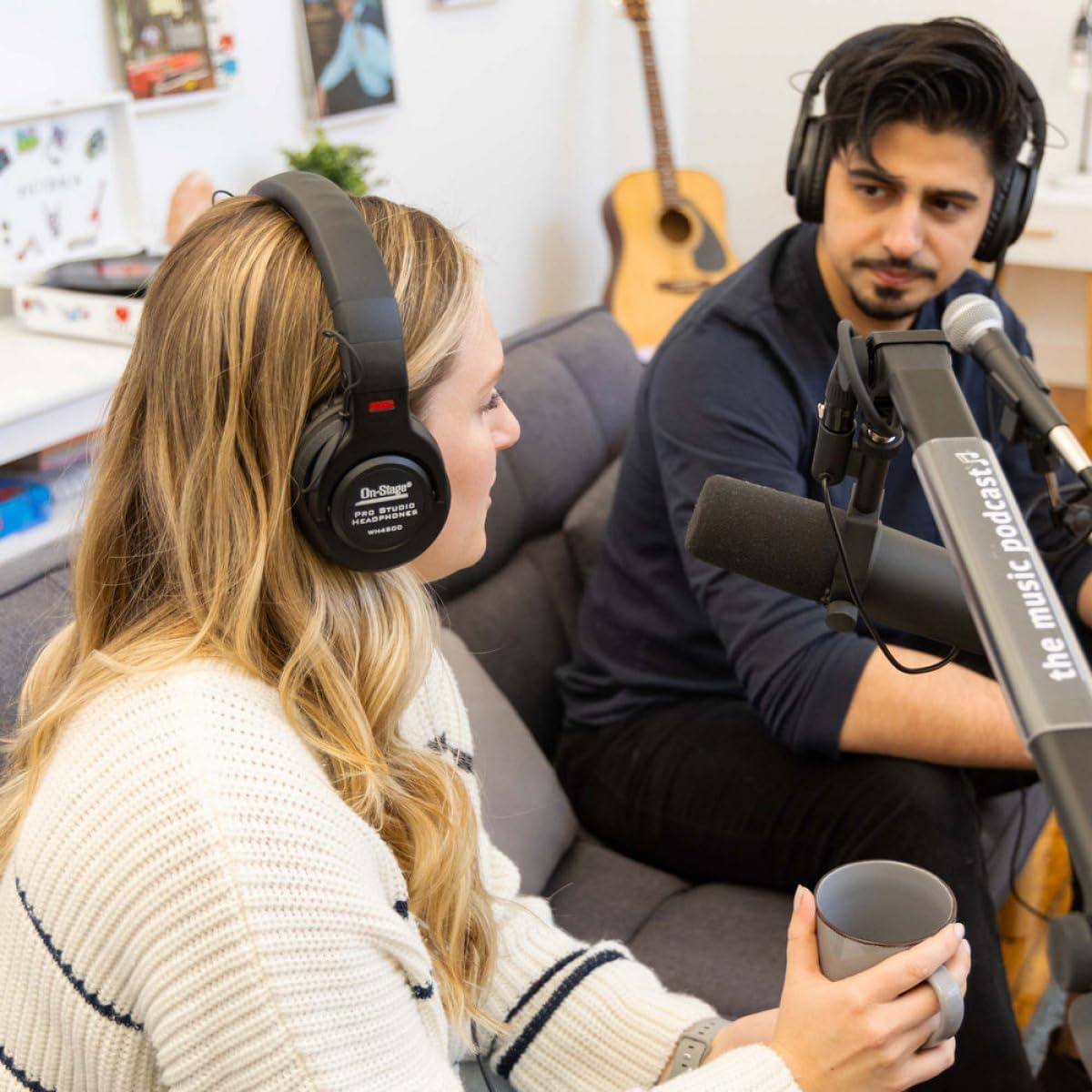 Auriculares de Estudio On-Stage WH4500 con Aislamiento Sonoro