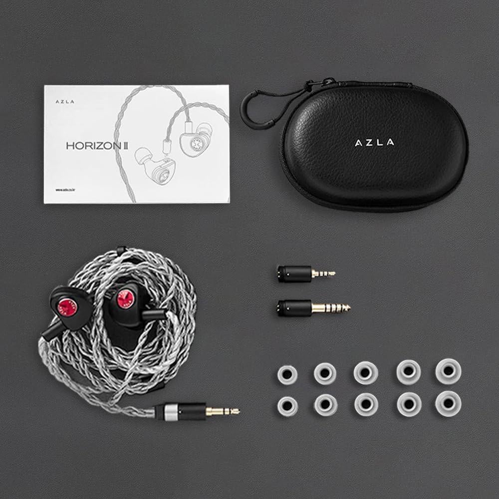 Auriculares In Ear Monitor AZLA Horizon 2 HiFi con Cable 136g