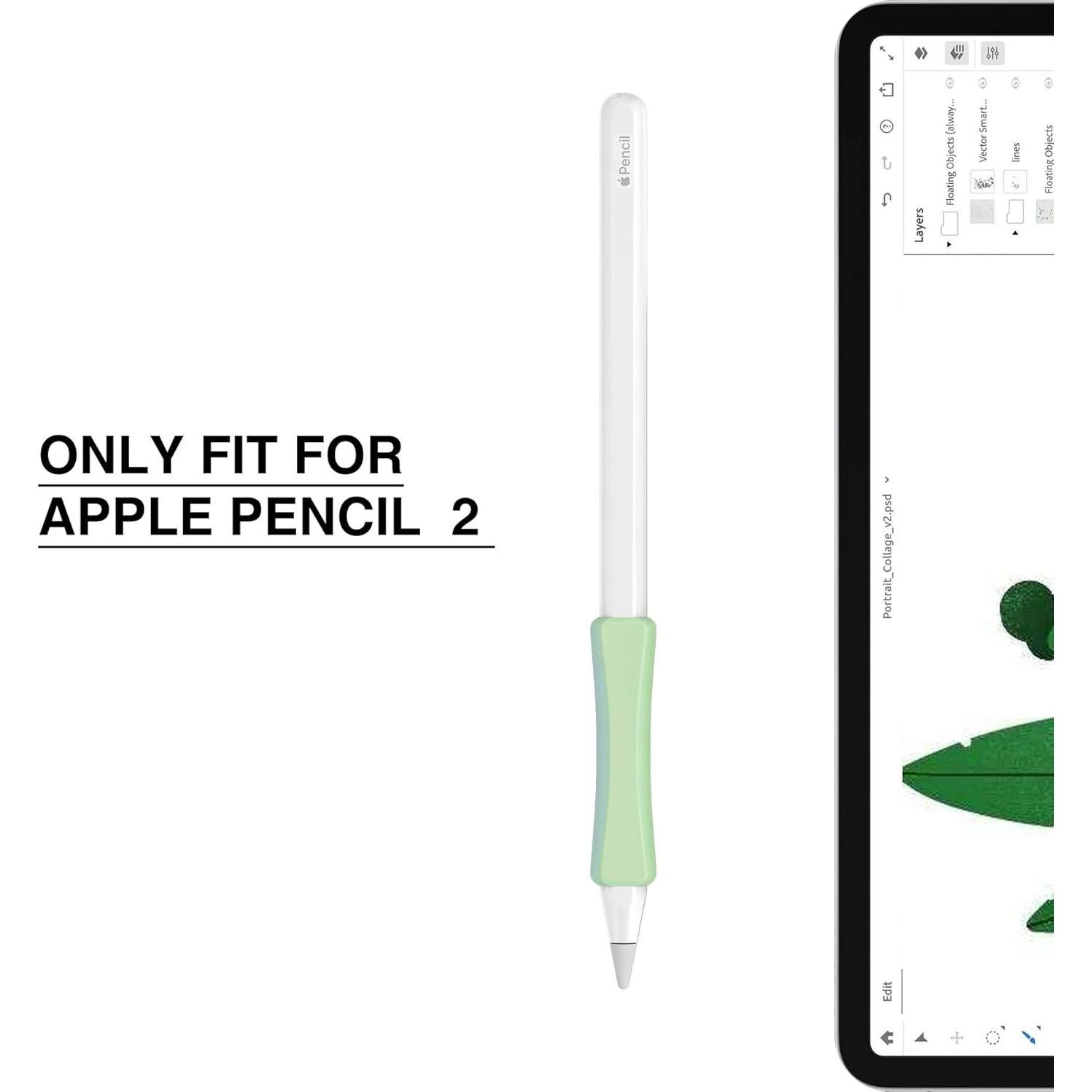 Paquete de 3 fundas de silicona para Apple Pencil 2ª gen