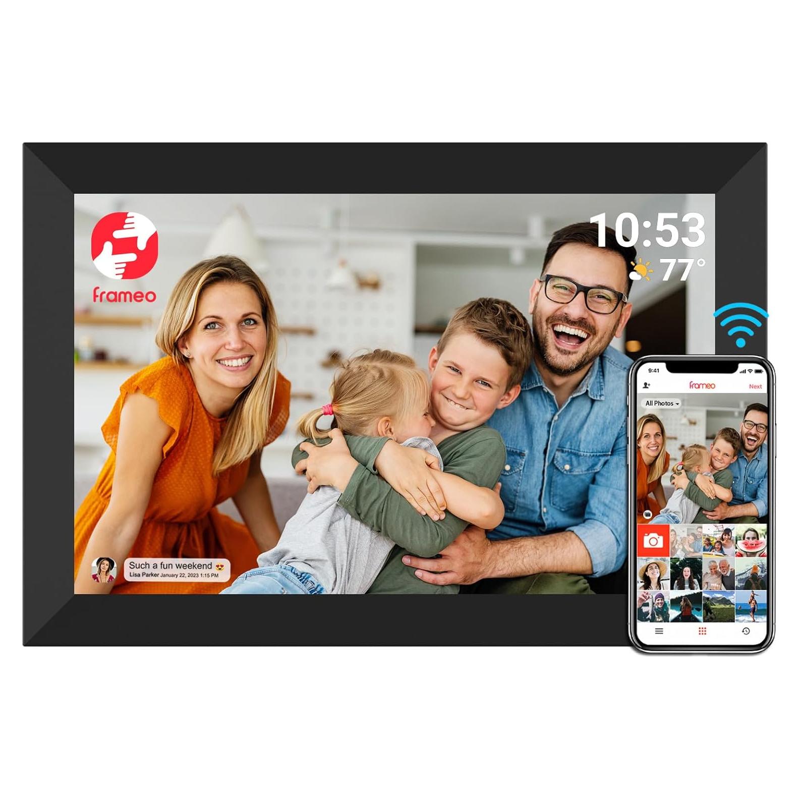 Marco de Fotos Digital YENOCK 10.1" WiFi 32GB Pantalla Táctil