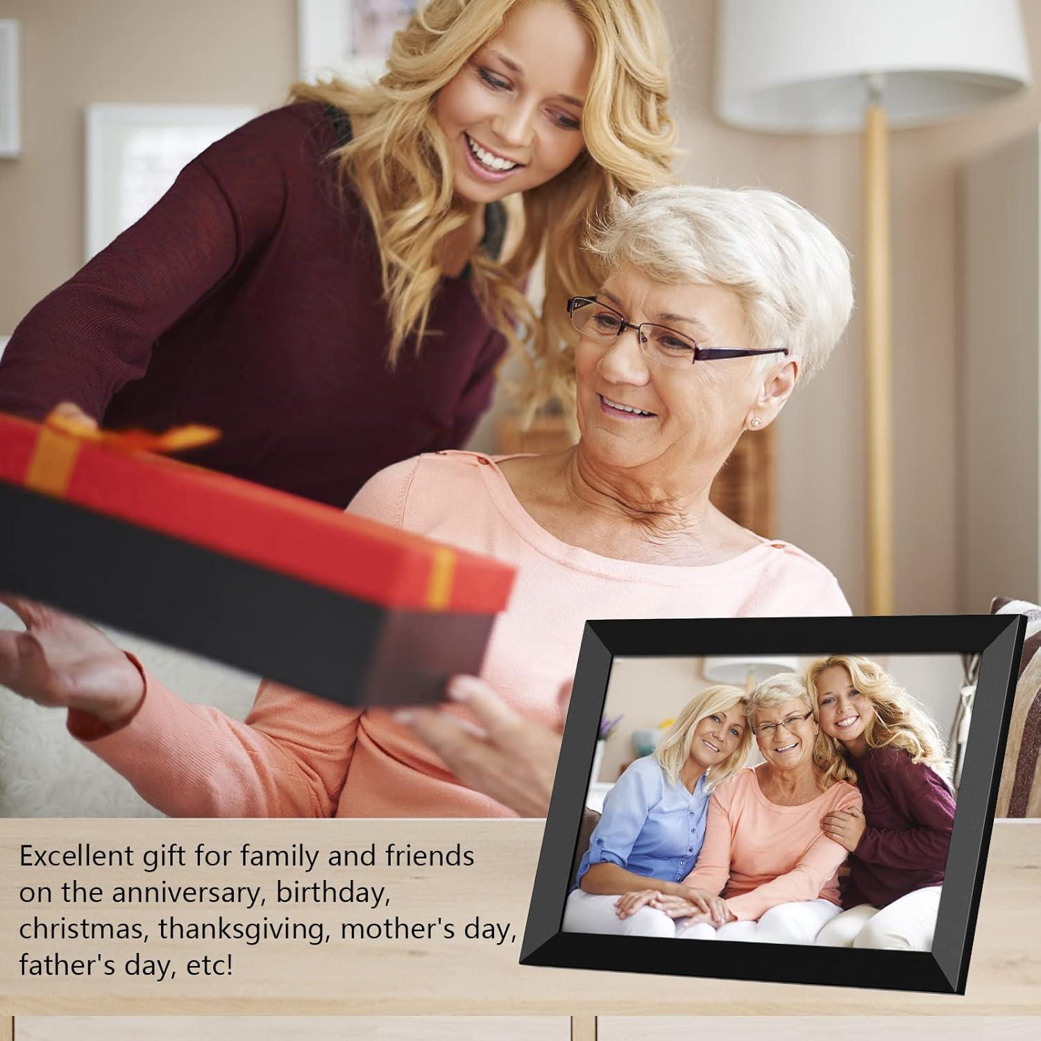 Marco de Fotos Digital YENOCK 10.1" WiFi 32GB Pantalla Táctil