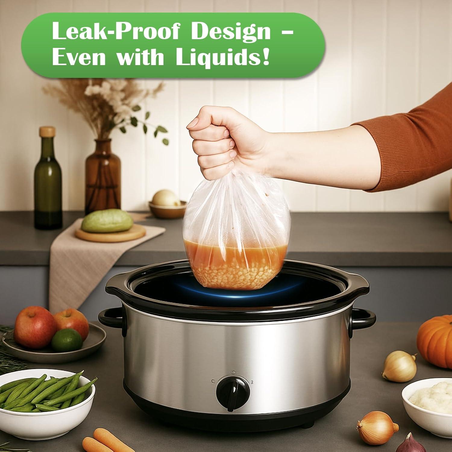 Forros Desechables para Olla de Cocción Lenta Noafocks 20 Pzas