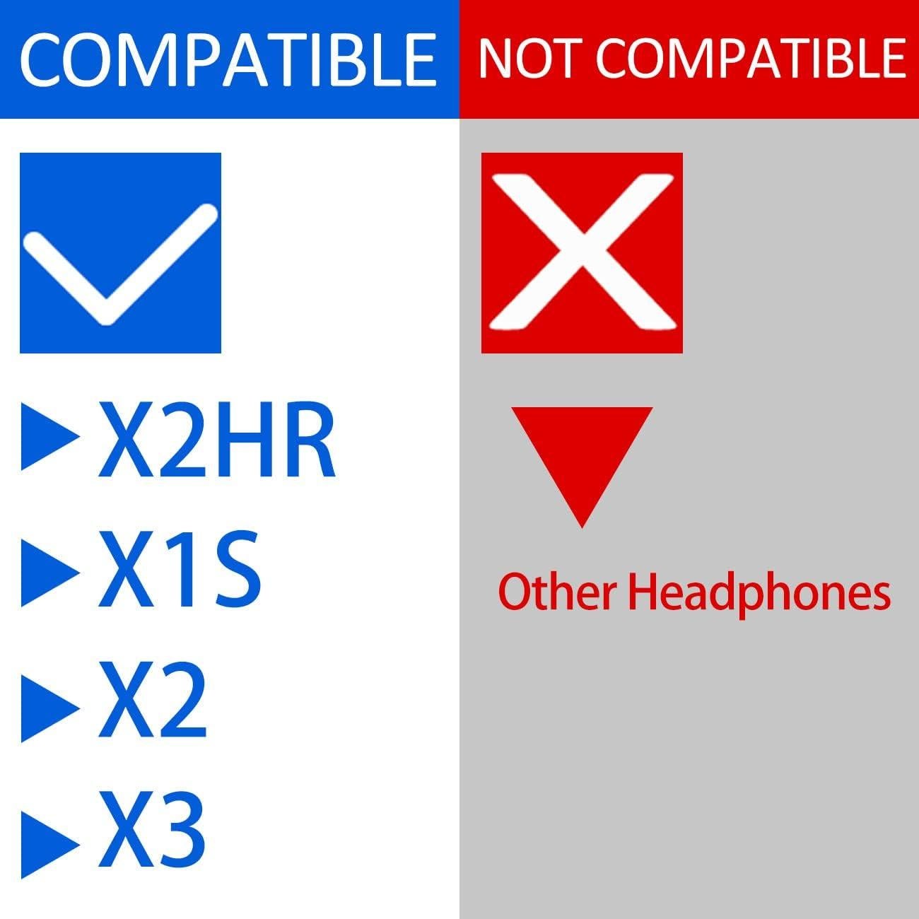 Almohadillas de Reemplazo Fidelio X1S X2 X2HR X3 Velour