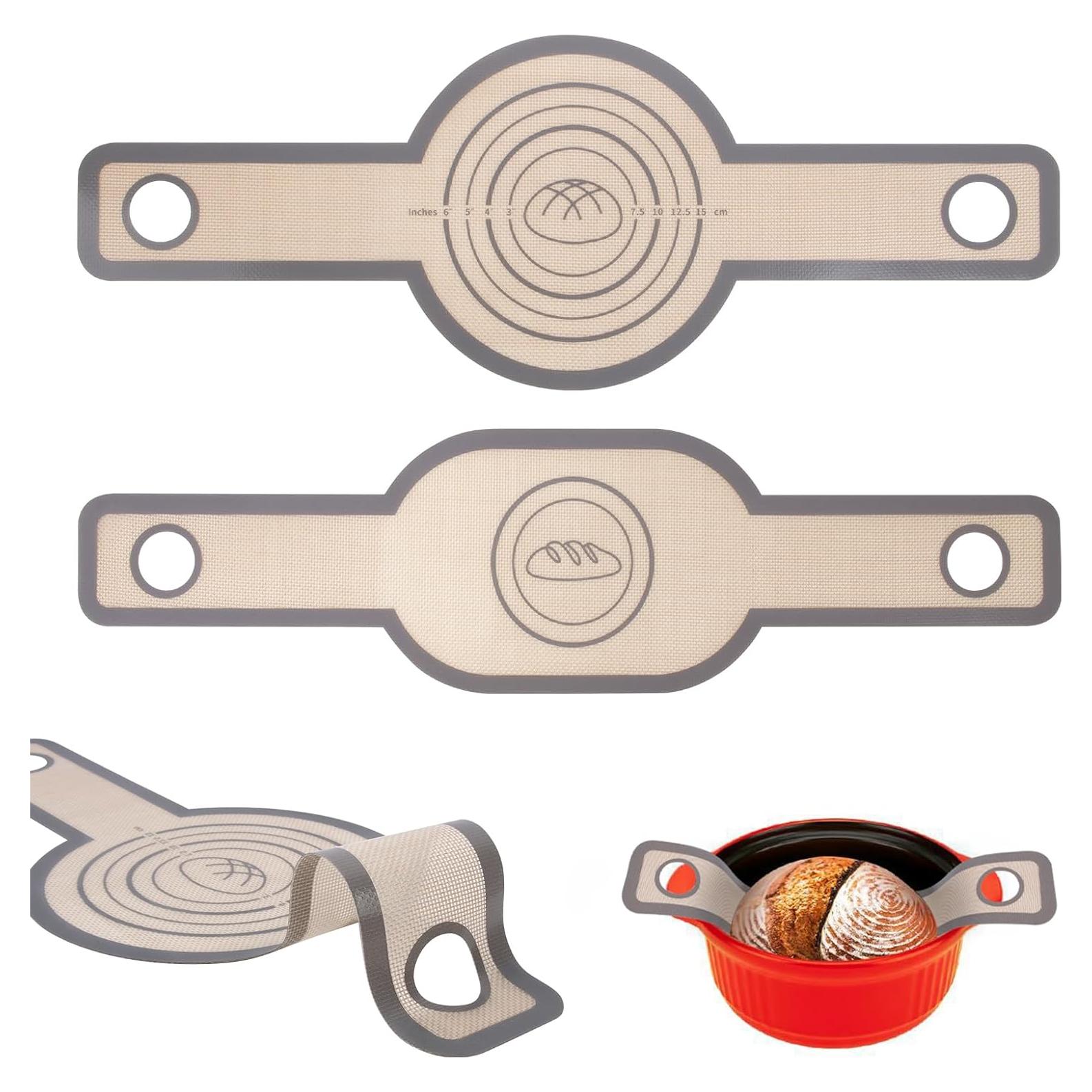 Sling de Silicona PHILORN para Pan 2 Pcs Ovalada y Redonda