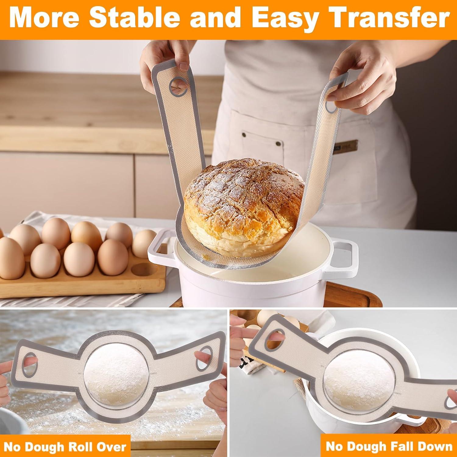 Sling de Silicona PHILORN para Pan 2 Pcs Ovalada y Redonda