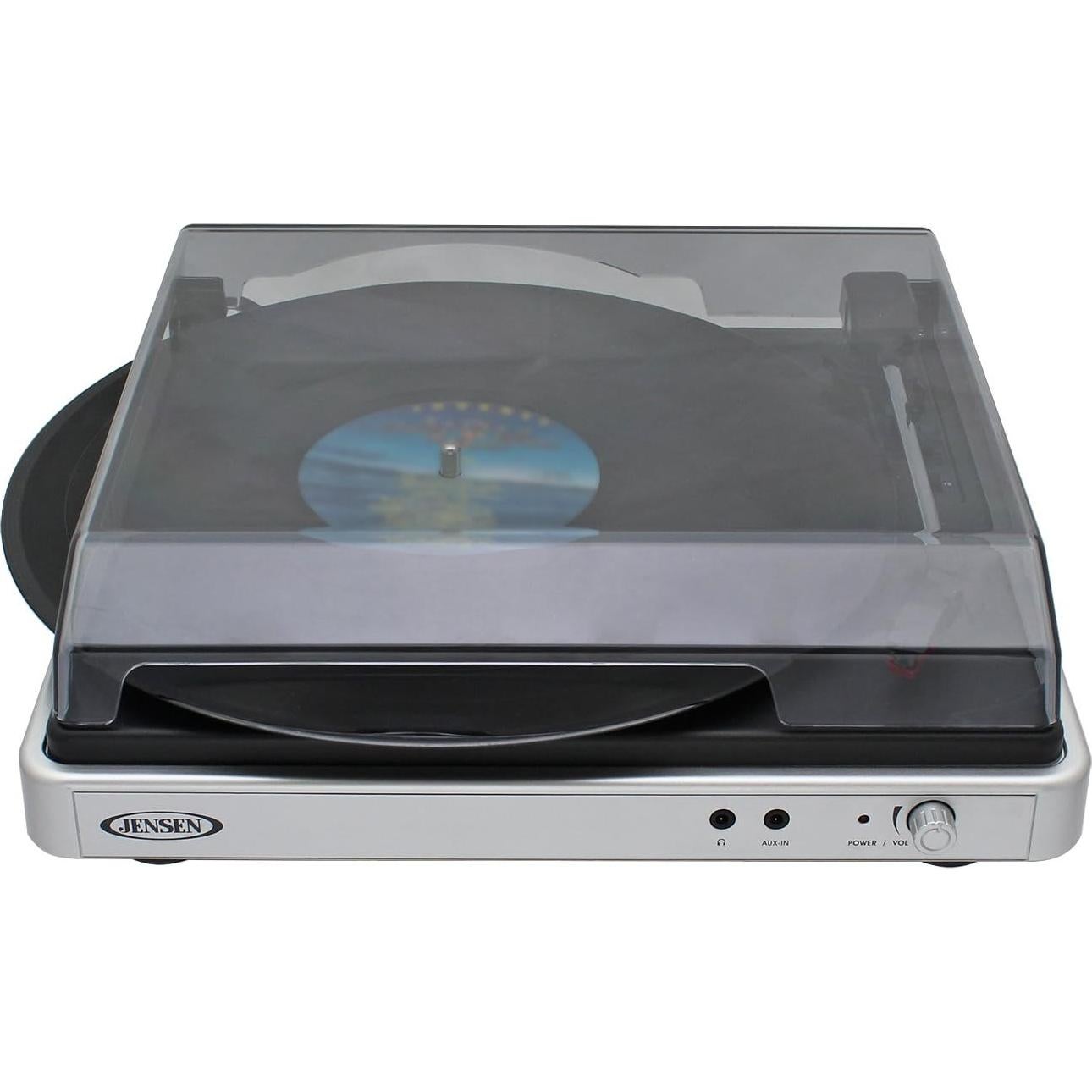 Tocadiscos Estéreo JENSEN JTA-325 3 Velocidades USB MP3