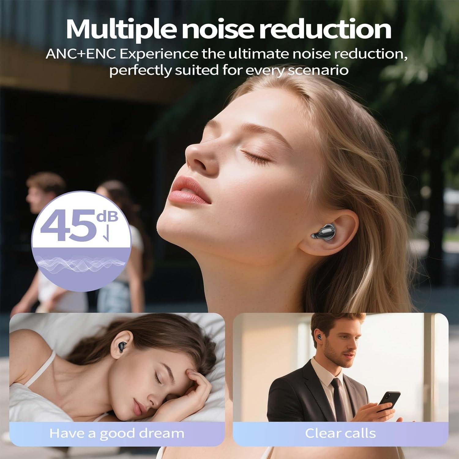 Auriculares Inalámbricos D20 Mini ANC Bluetooth 5.4 IP7