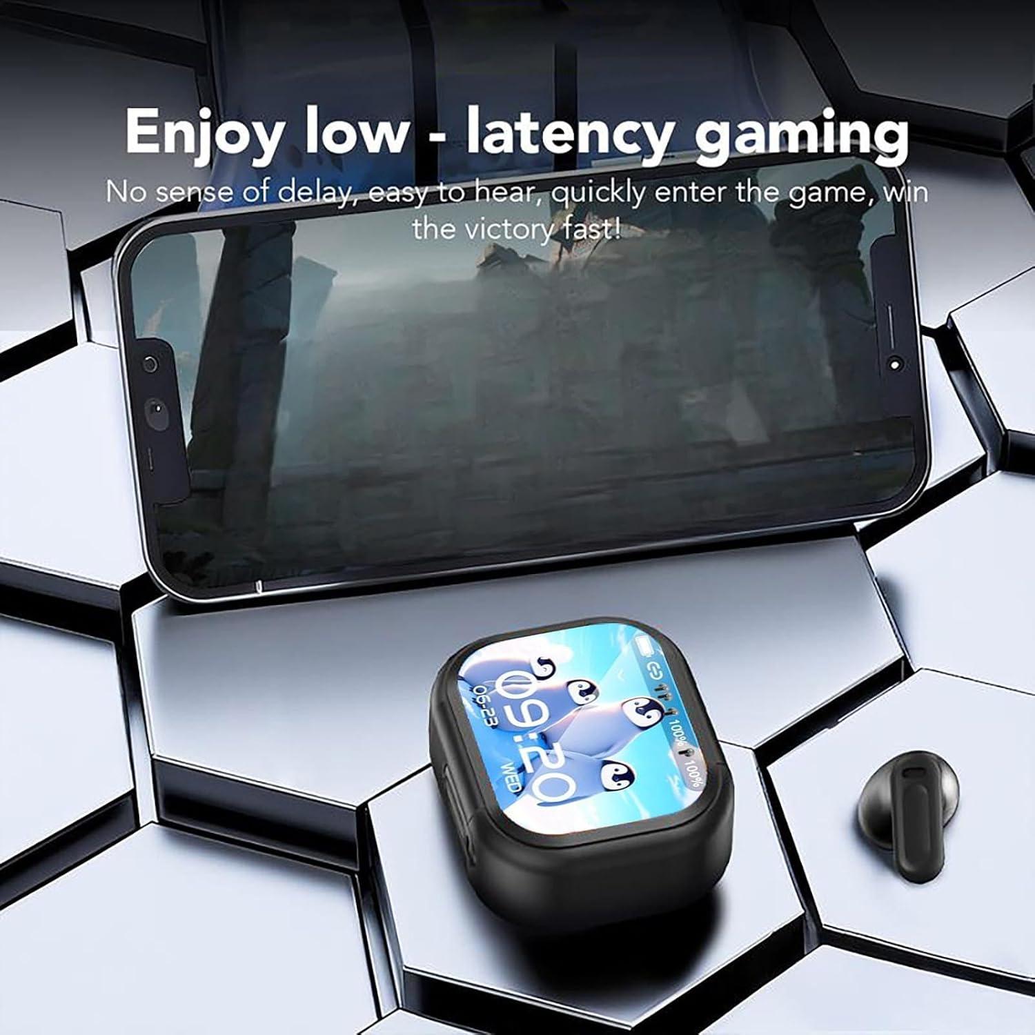 Auriculares In-Ear Bluetooth NE20 con Traducción AI y Pantalla Táctil