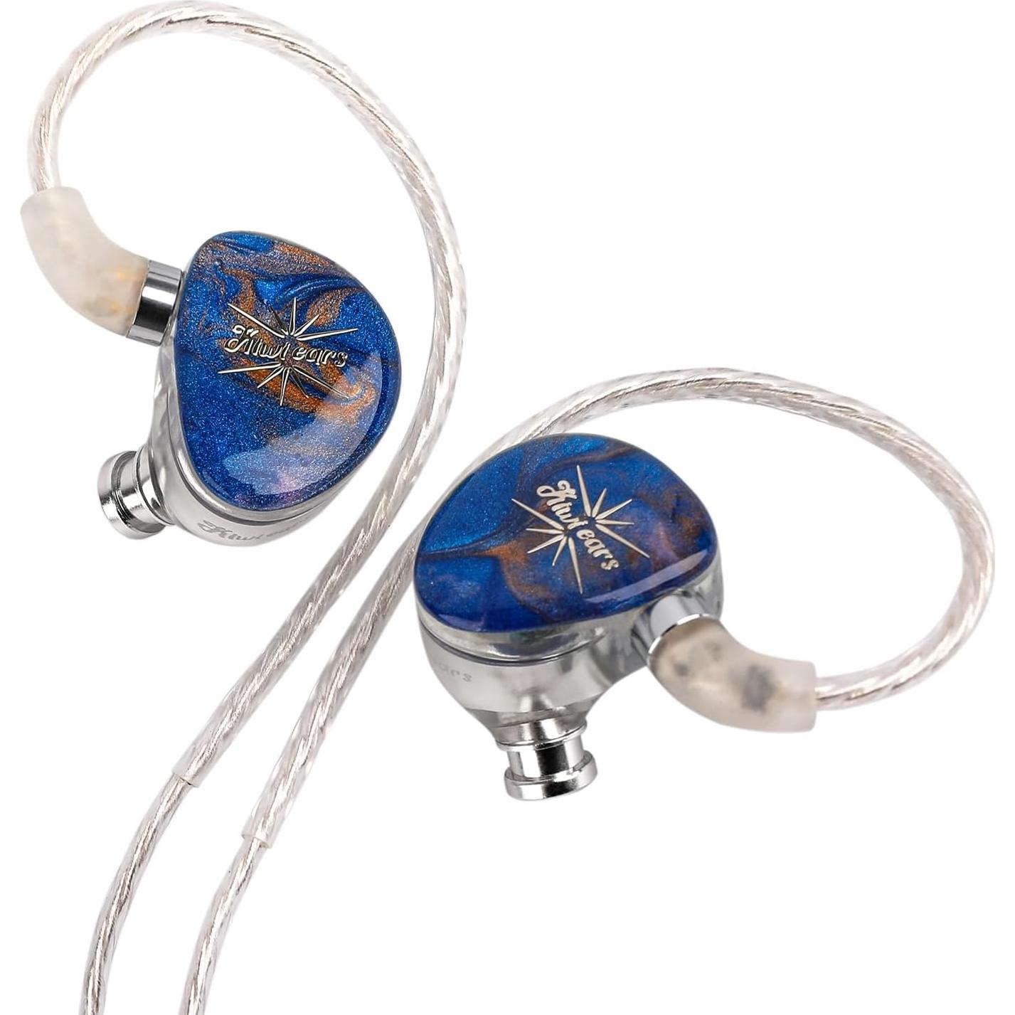 Auriculares In-Ear Kiwi Ears x Crinacle Singolo 11mm Azul