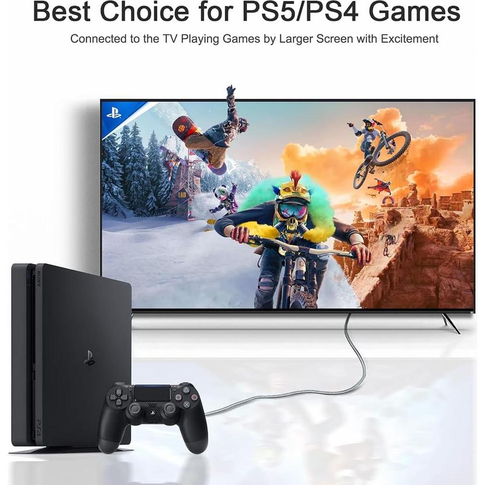 Cable HDMI 4K Cheges 0.3m Alta Velocidad 18Gbps HDR