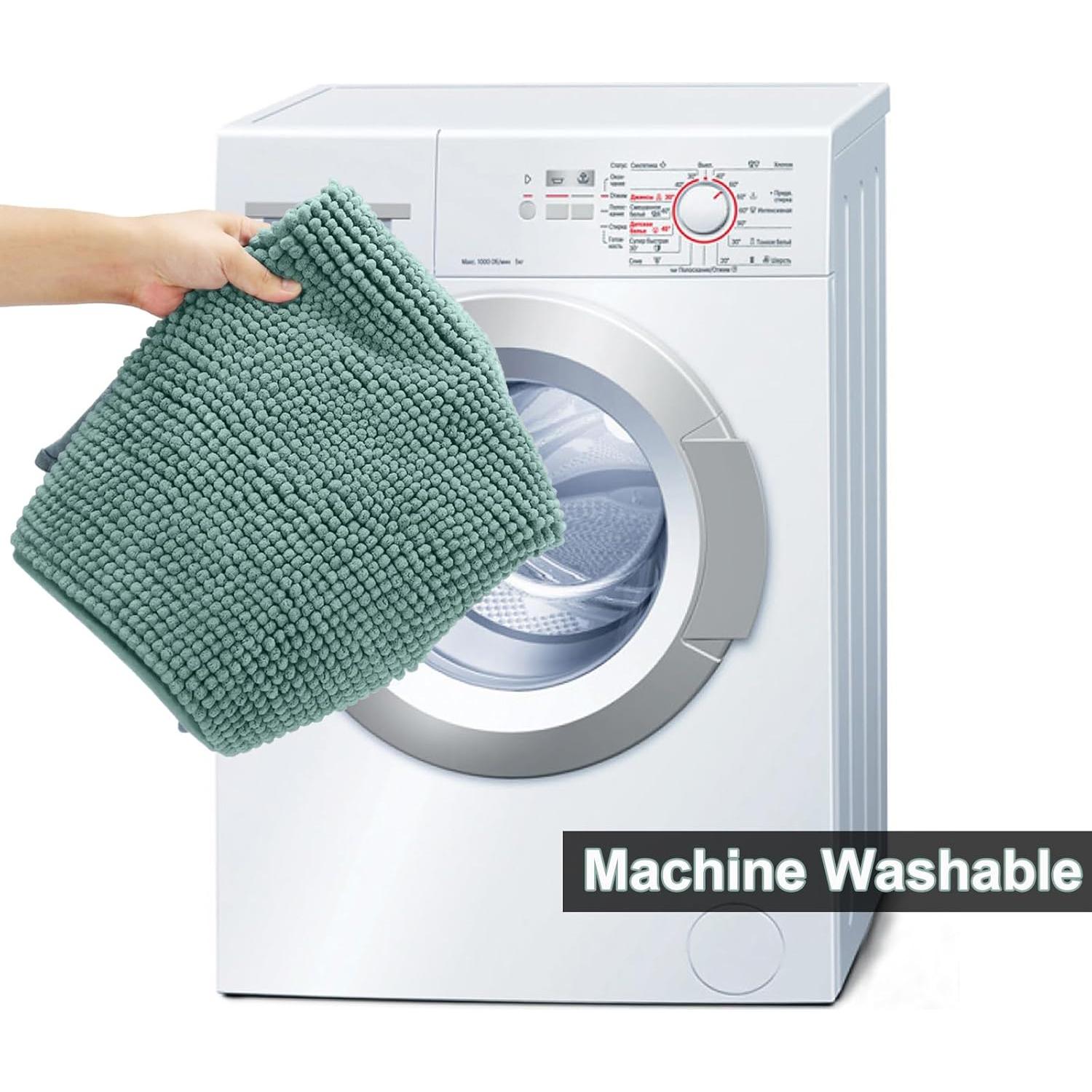 Conjunto de Alfombrillas de Baño Urvoix 3 Piezas Antideslizantes