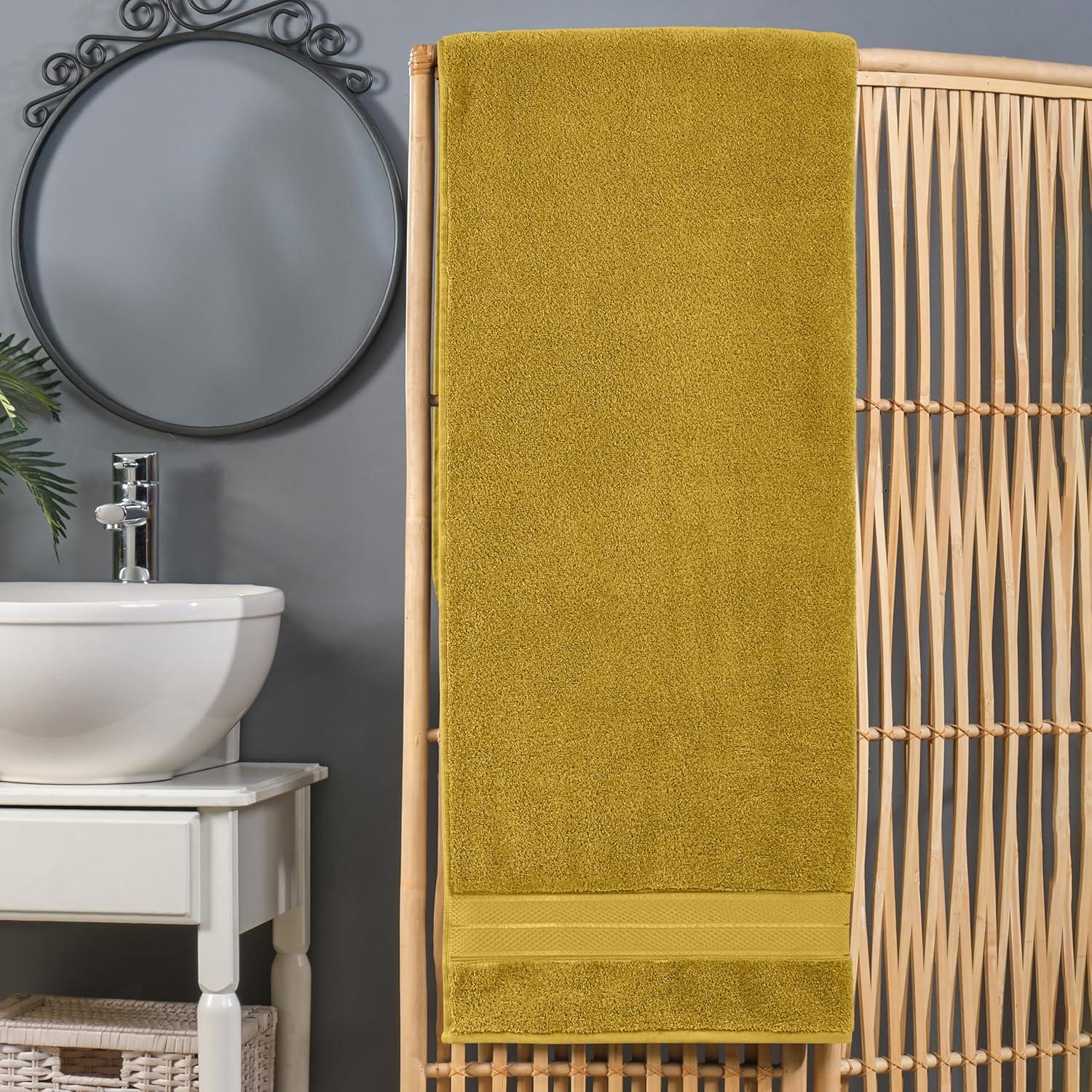 Toalla de Baño Extra Grande Elegant Comfort 100% Algodón Turco