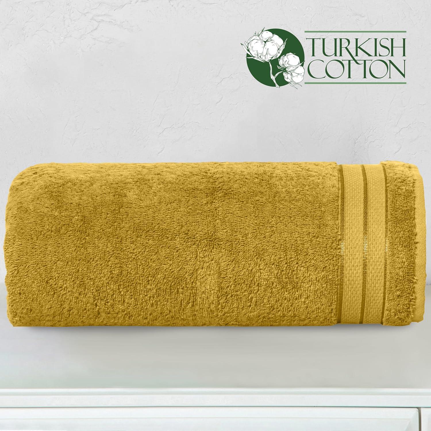 Toalla de Baño Extra Grande Elegant Comfort 100% Algodón Turco