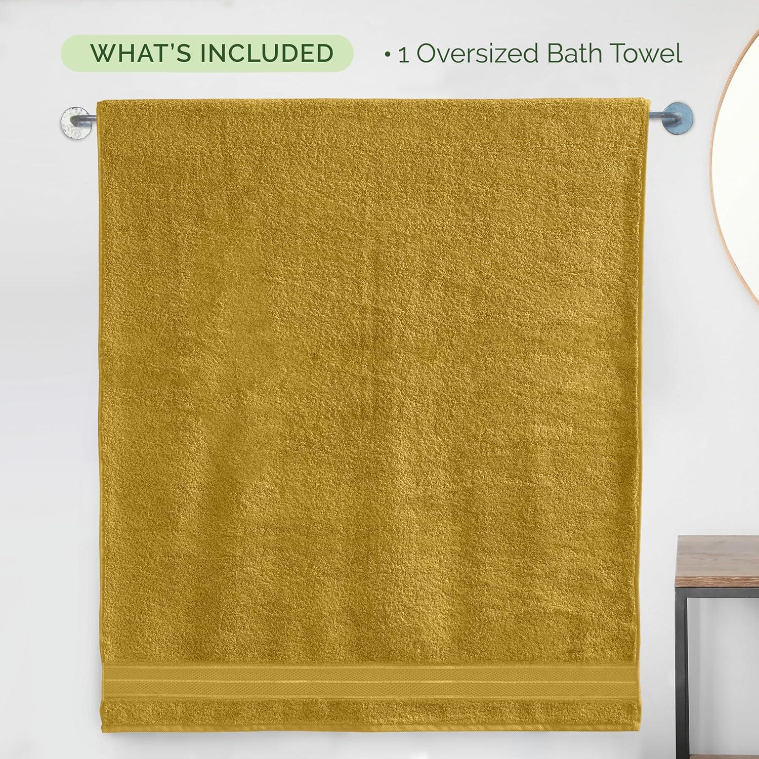 Toalla de Baño Extra Grande Elegant Comfort 100% Algodón Turco