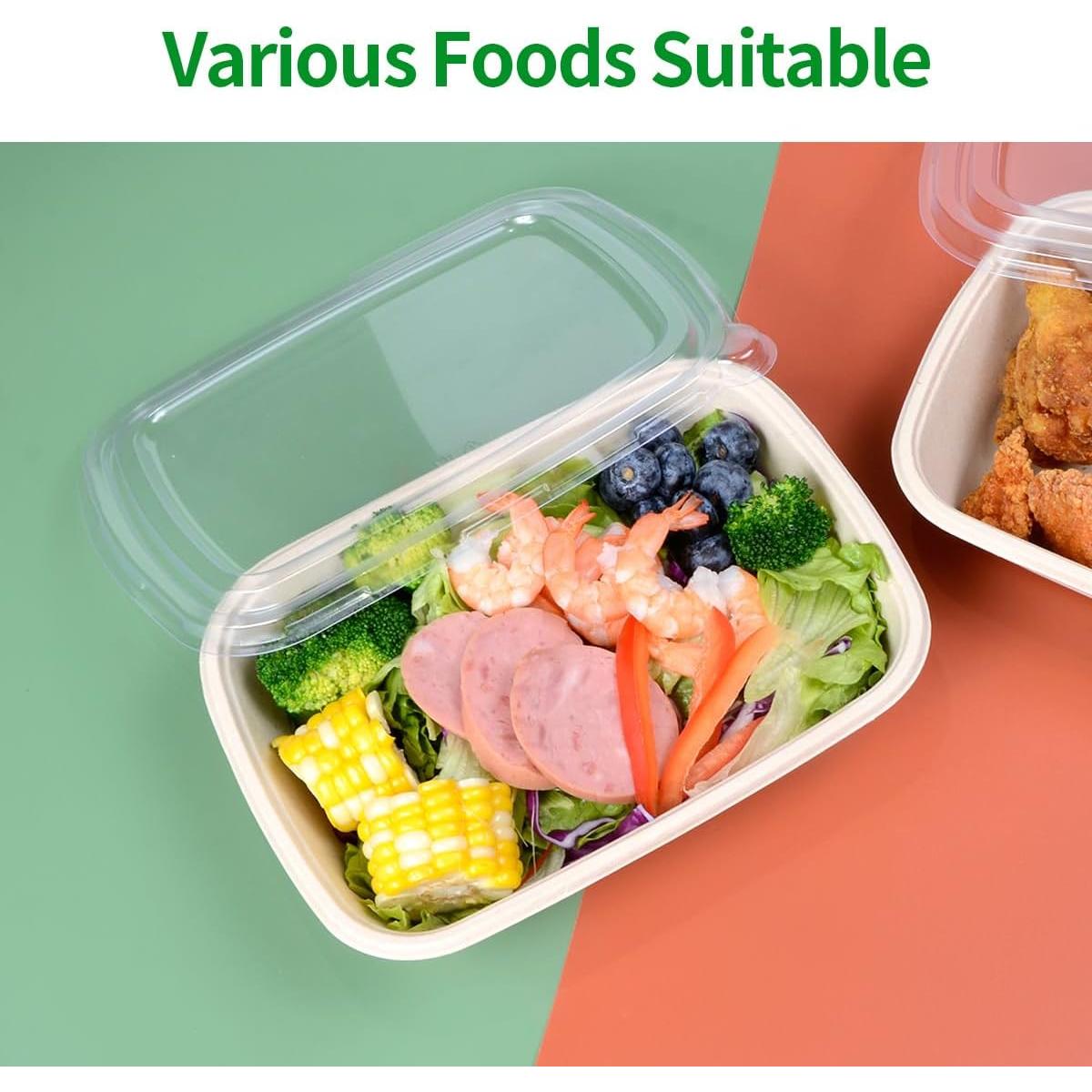 Tazones de Papel para Comida Bloomoon 32 oz 50 Piezas