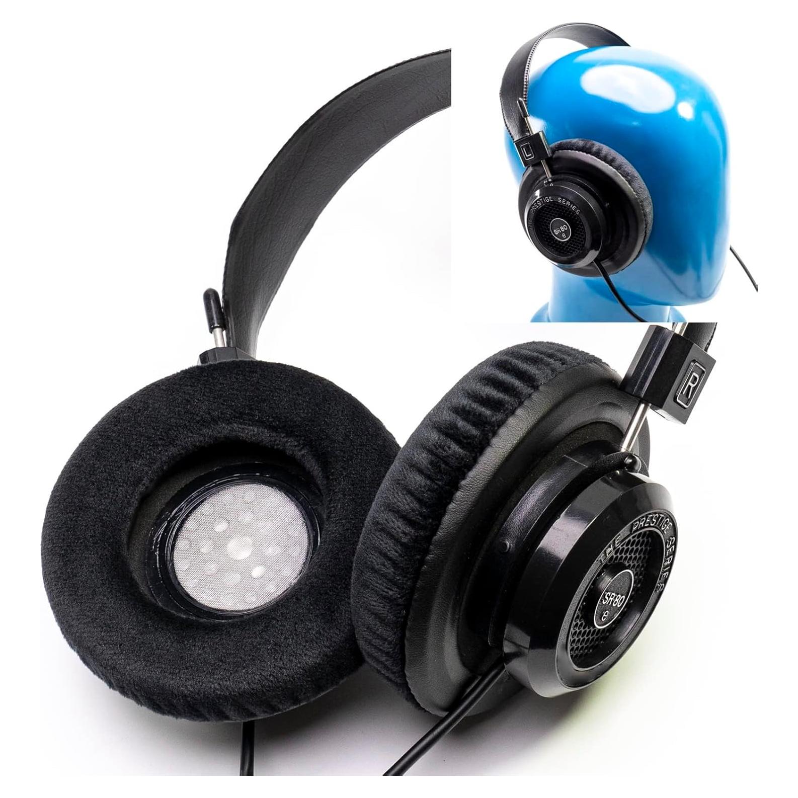 Almohadillas de Velour para Auriculares Grado SR80 SR60 100mm
