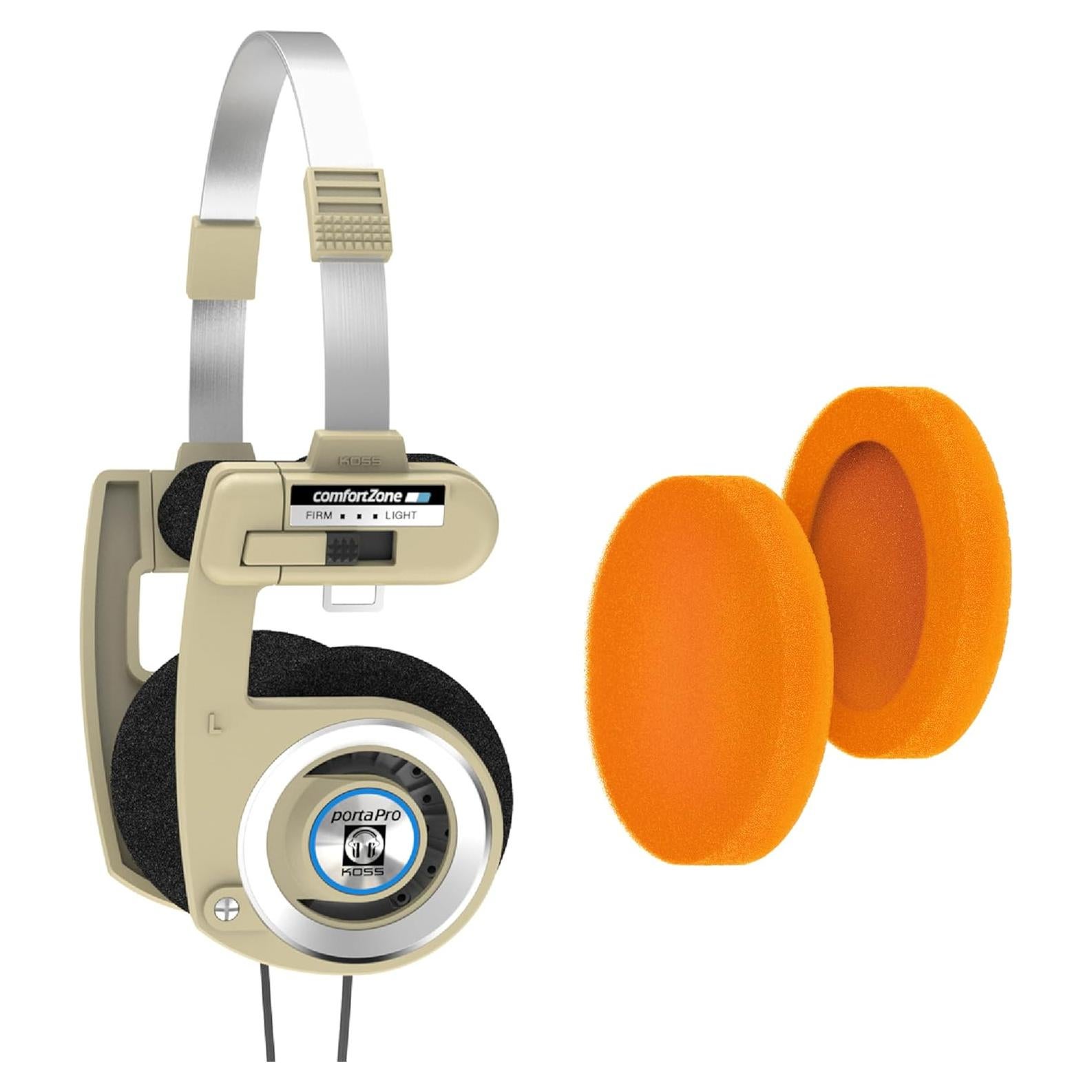 Auriculares Koss Porta Pro Edición Limitada Beige/Naranja