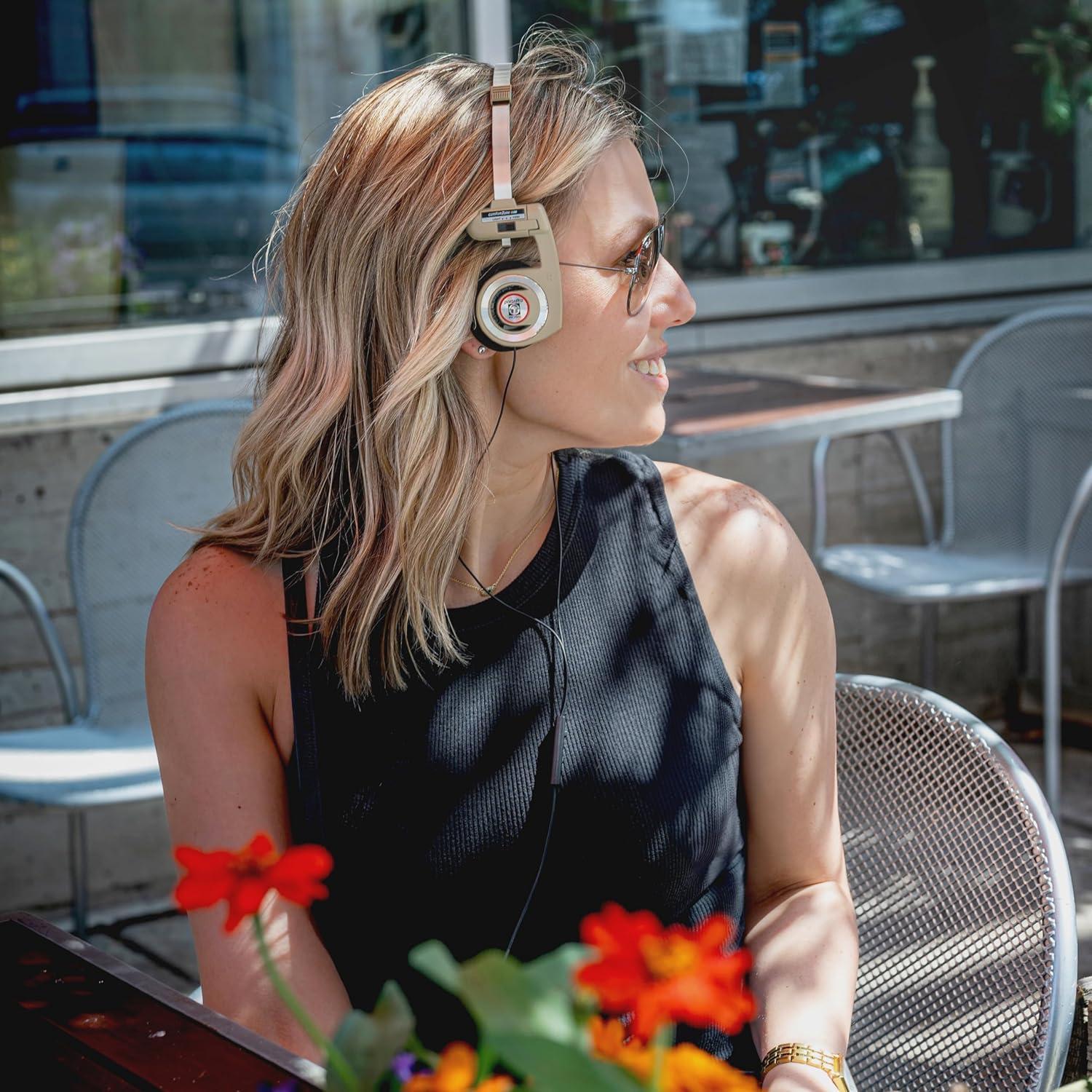 Auriculares Koss Porta Pro Edición Limitada Beige/Naranja