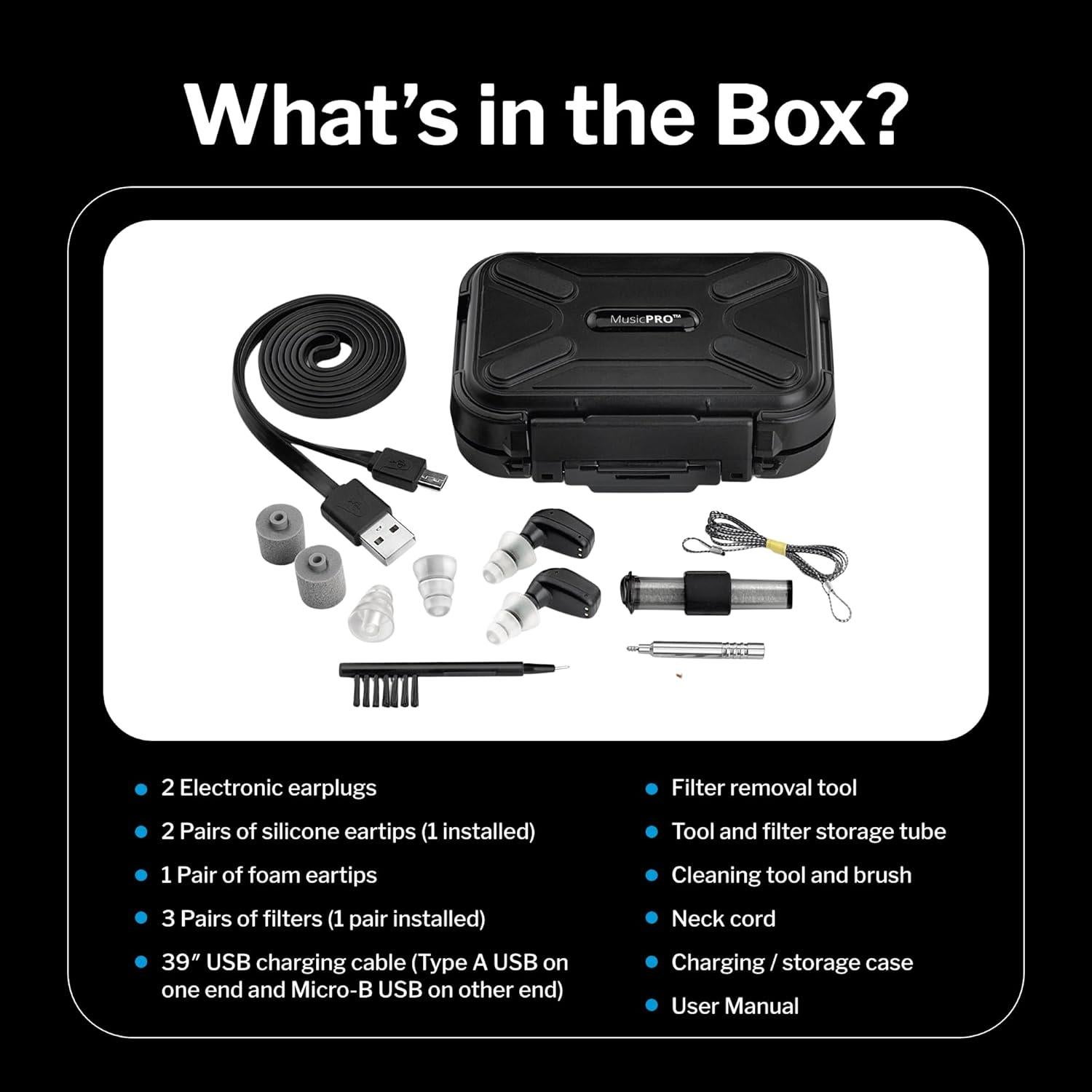 Tapones para oídos Etymotic MusicPro Elite recargables