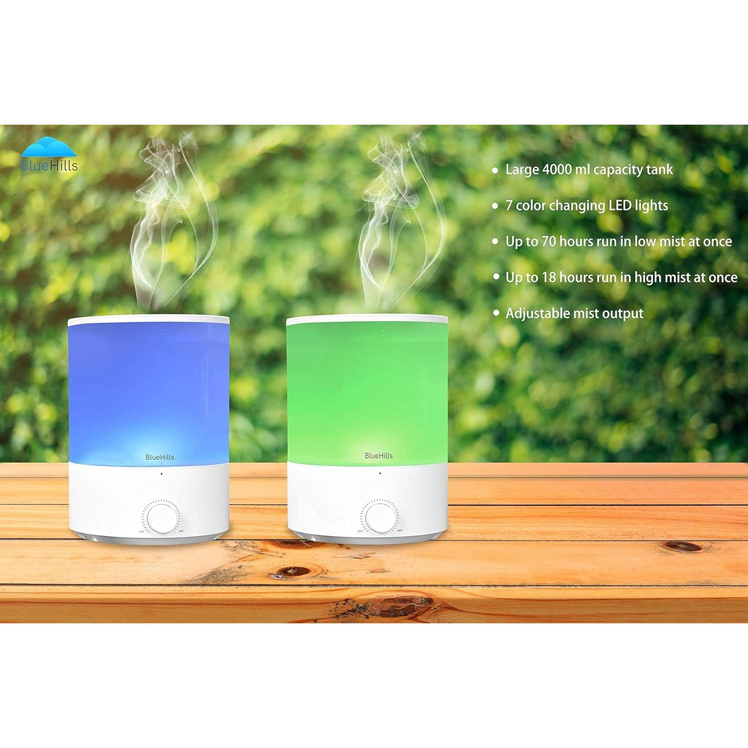 Difusor de Aceite Esencial BlueHills E401 4000ml Humidificador