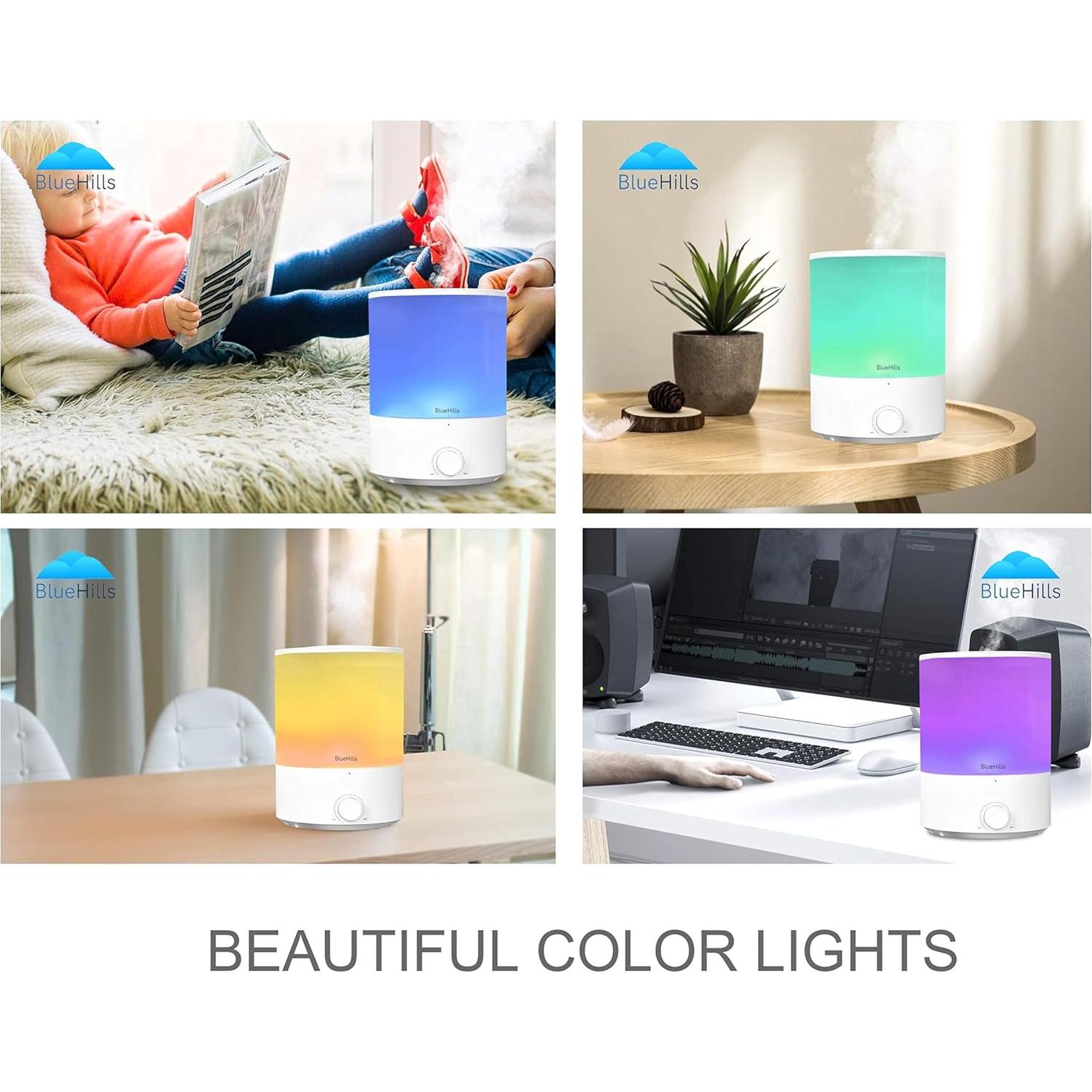 Difusor de Aceite Esencial BlueHills E401 4000ml Humidificador