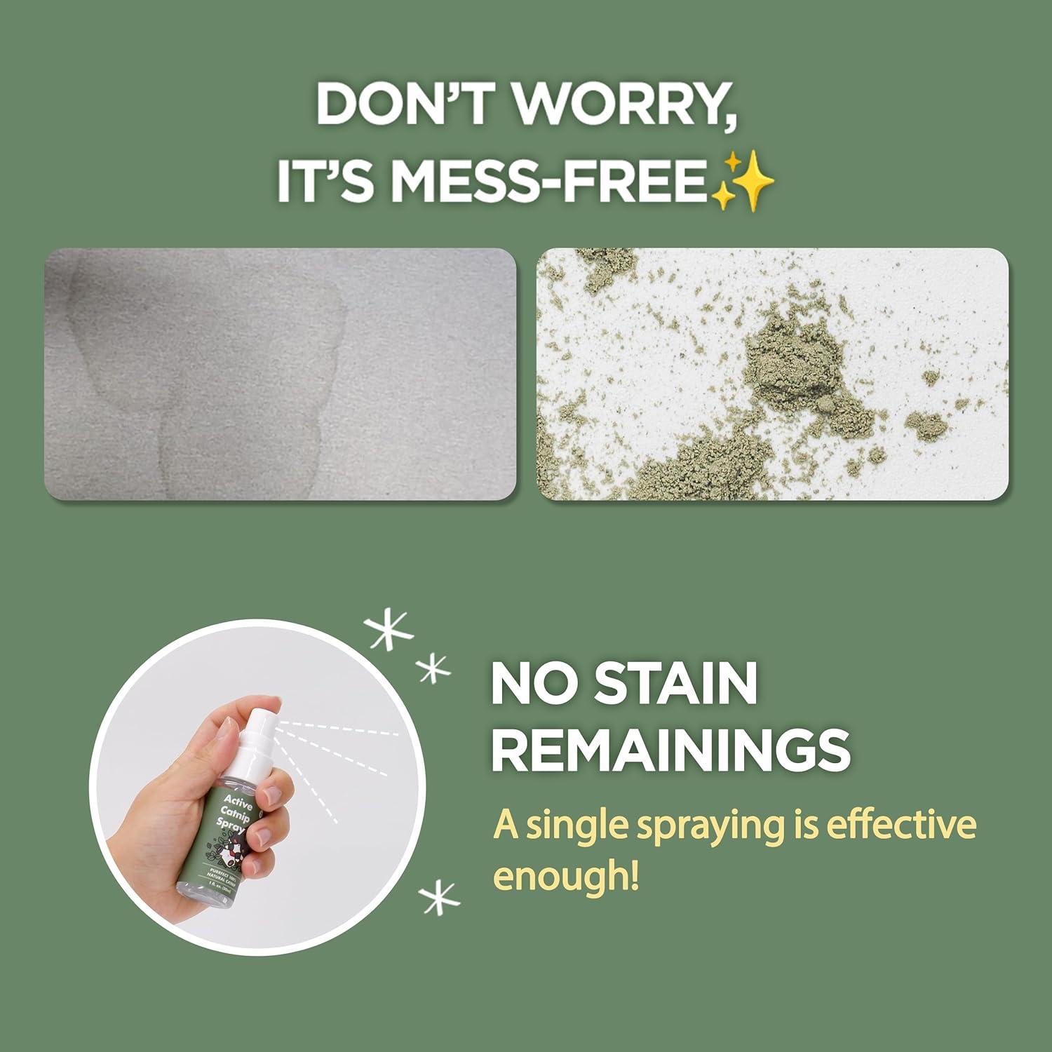 Spray de Catnip Orgánico JAYU PET 29.57 ml - Alivia Estrés Gatos