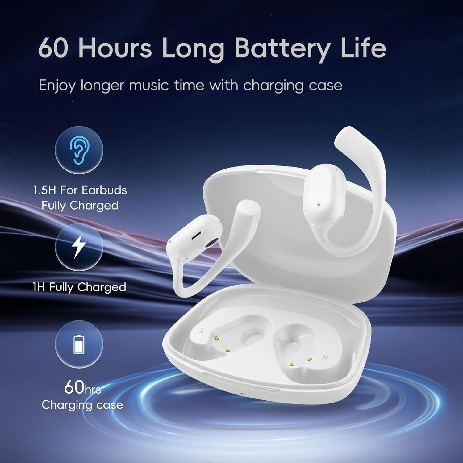 Auriculares JoyFront Pods T6 V1 Inalámbricos IPX5 40h Reproducción